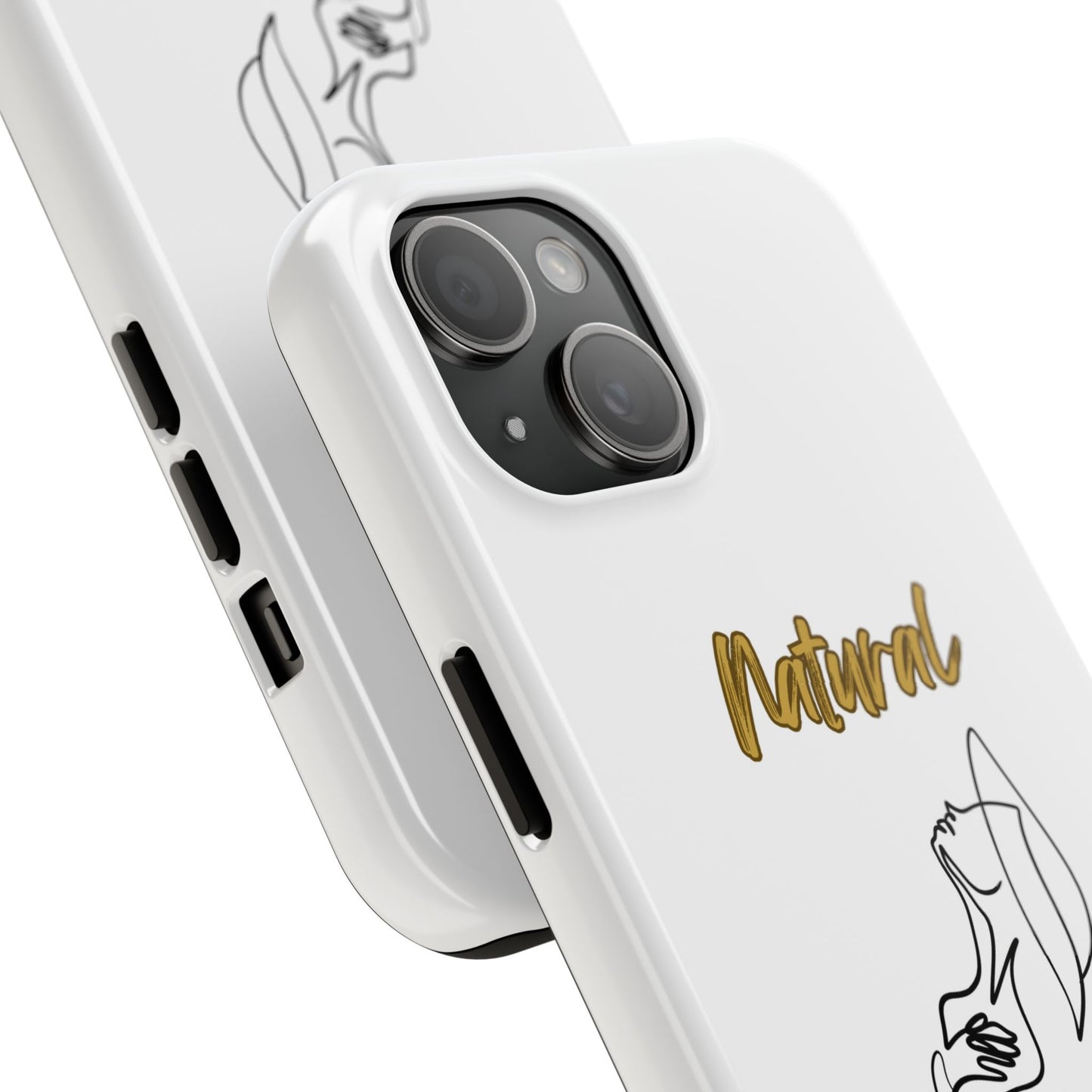 Natural Woman Free (BL)Tough Phone Cases WHITE