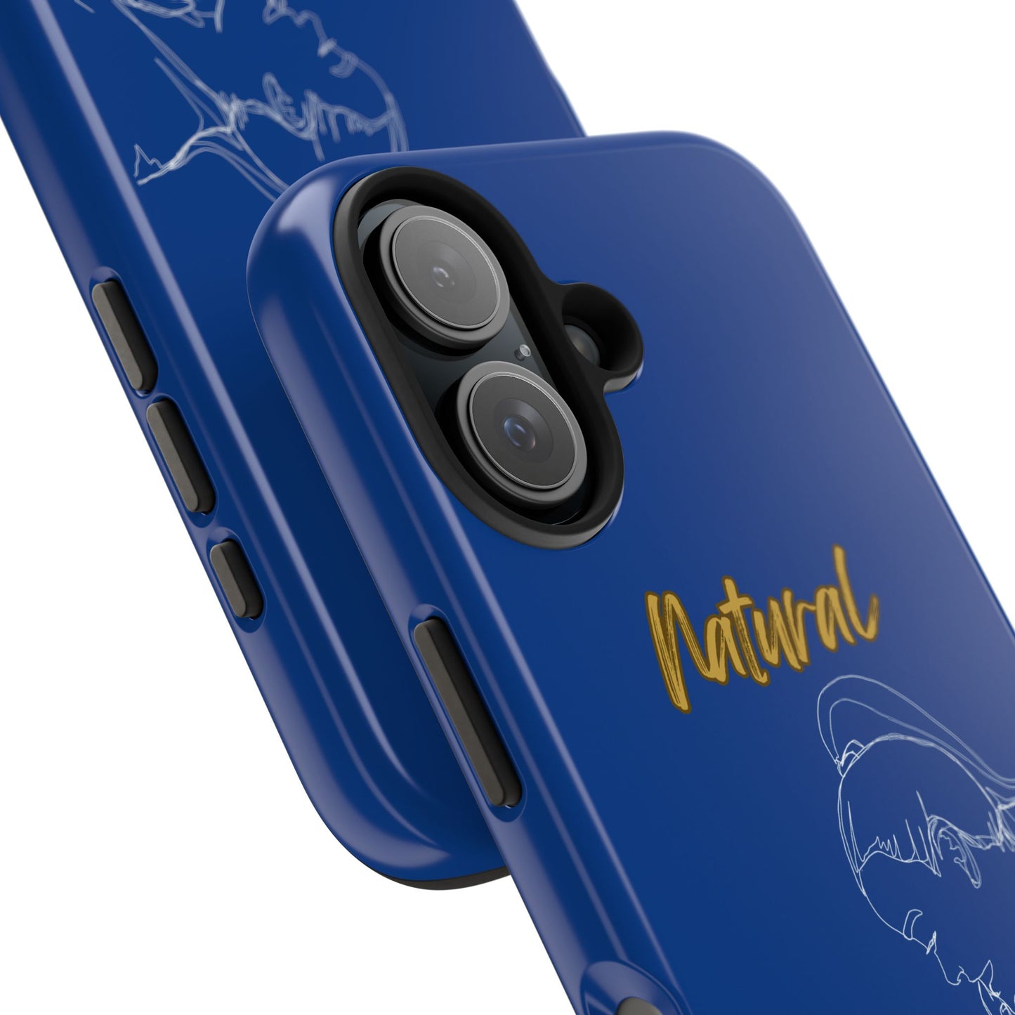 Natural Woman New Life (WL)Tough Phone Cases DARK BLUE