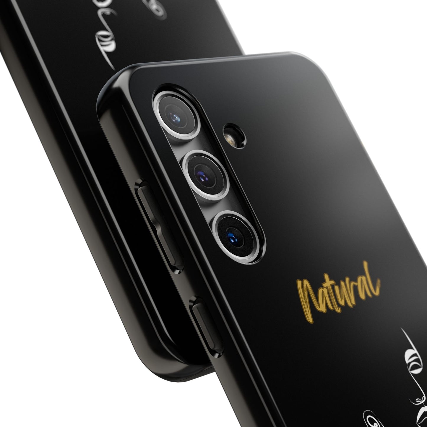 Natural Woman Music In My Soul (WL)Tough Phone Cases BLACK