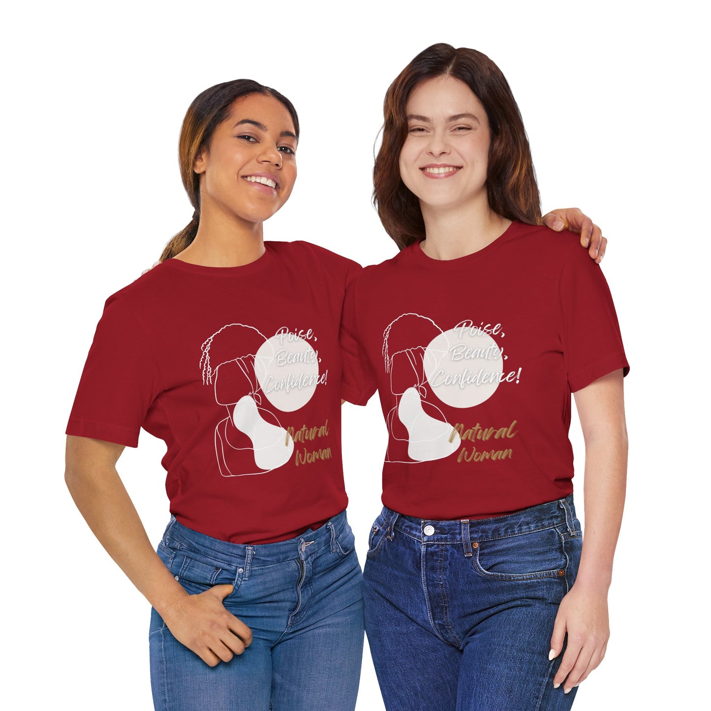 Natural Woman Puff (WL) Short Sleeve T-Shirt