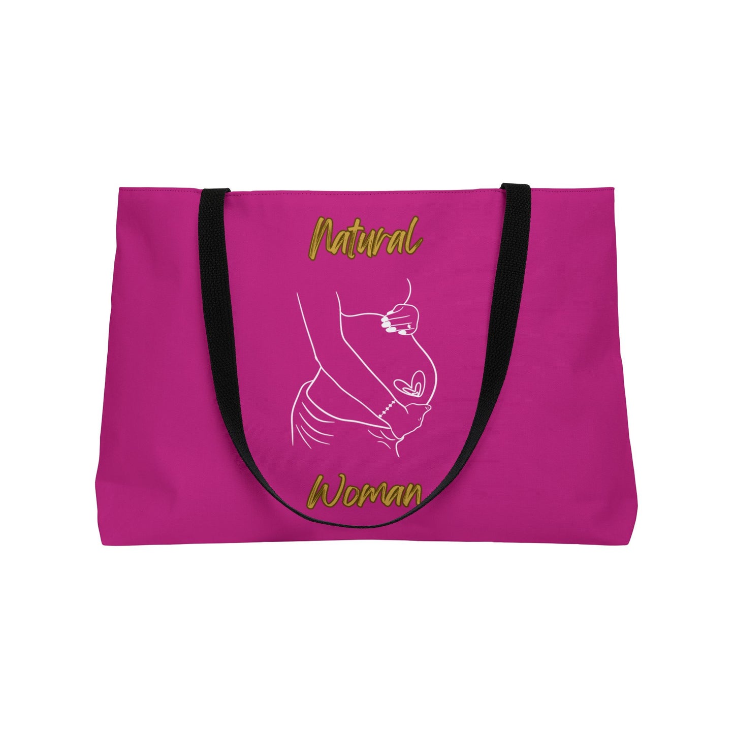 Natural Woman Loved In & Out (WL) Weekender Tote Bag PINK