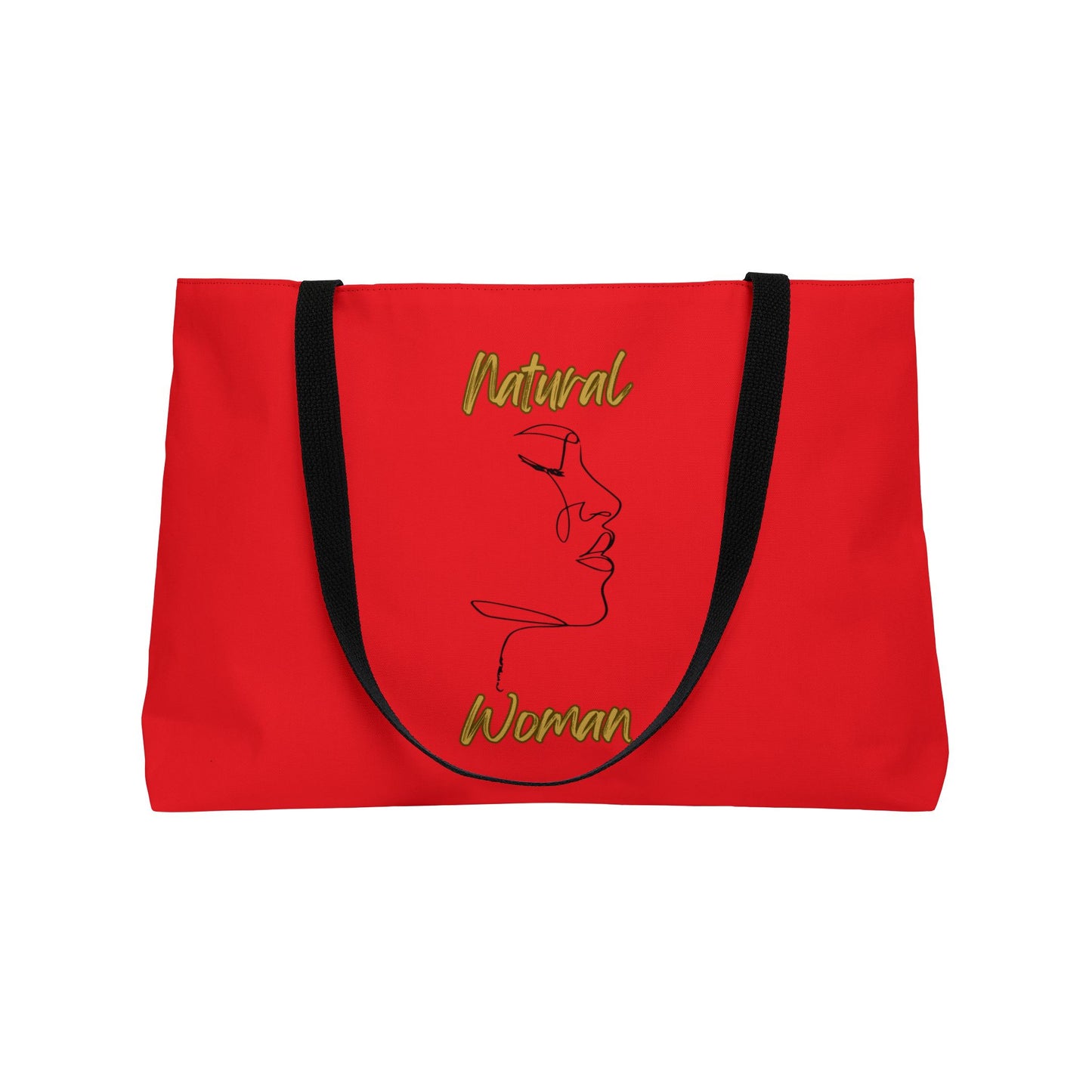 Natural Woman Timeless (BL) Weekender Tote Bag RED