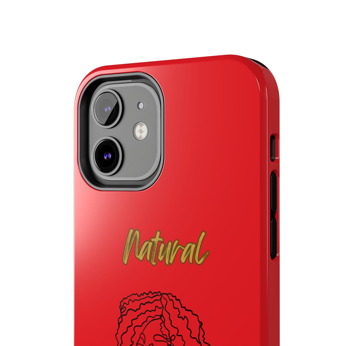 Natural Woman Naturally Me (BL)Tough Phone Cases RED
