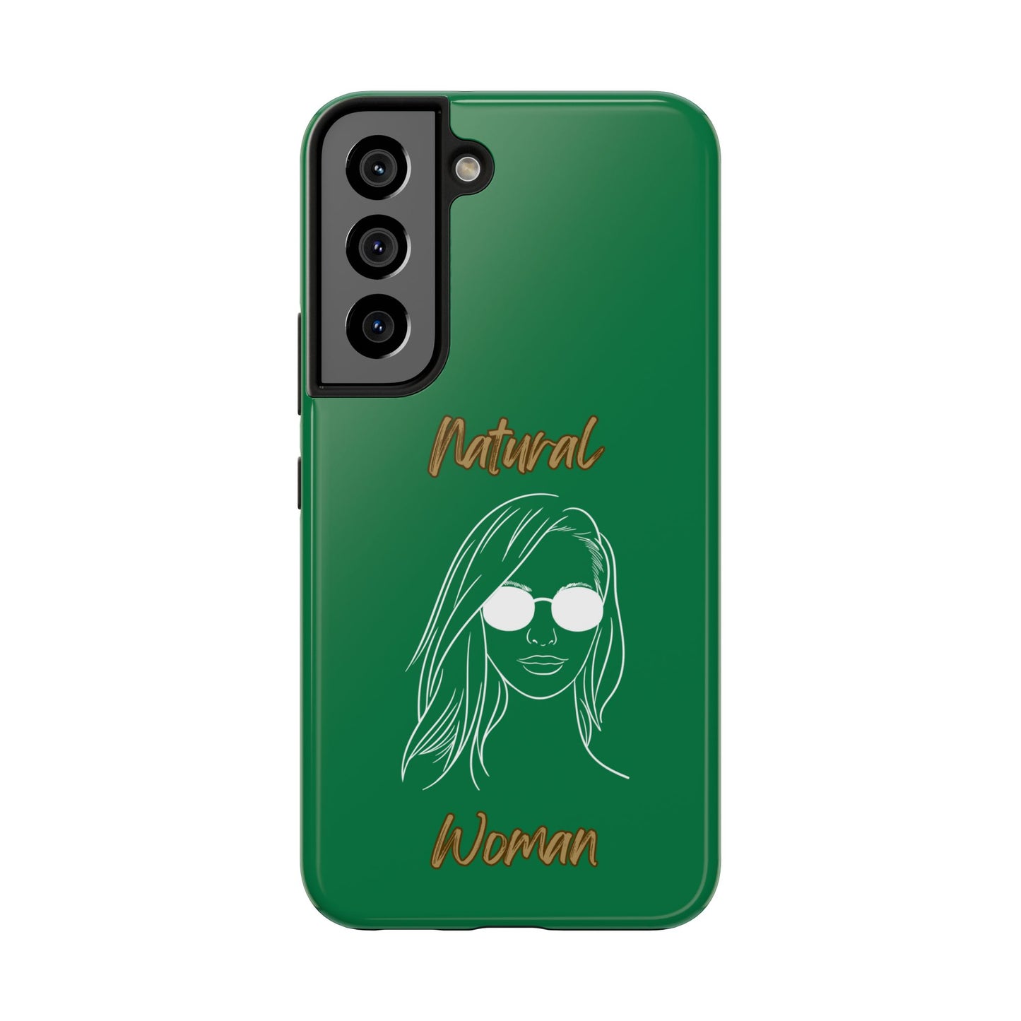 Natural Woman Shades (WL)Tough Phone Cases DARK GREEN
