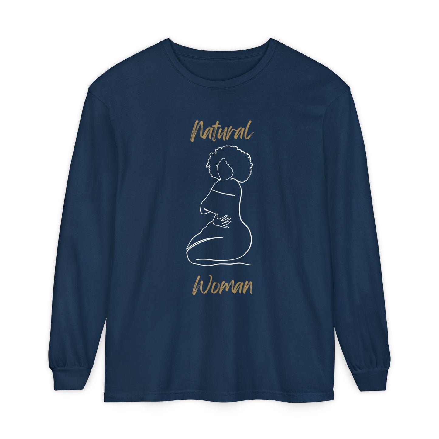 Natural Woman Hug (WL) Long Sleeve T-Shirt