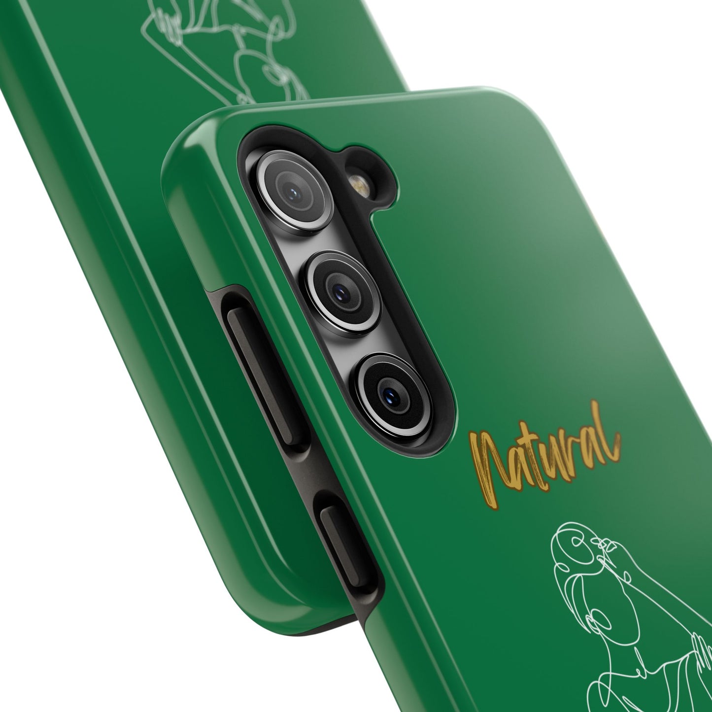 Natural Woman Style (WL)Tough Phone Cases DARK GREEN