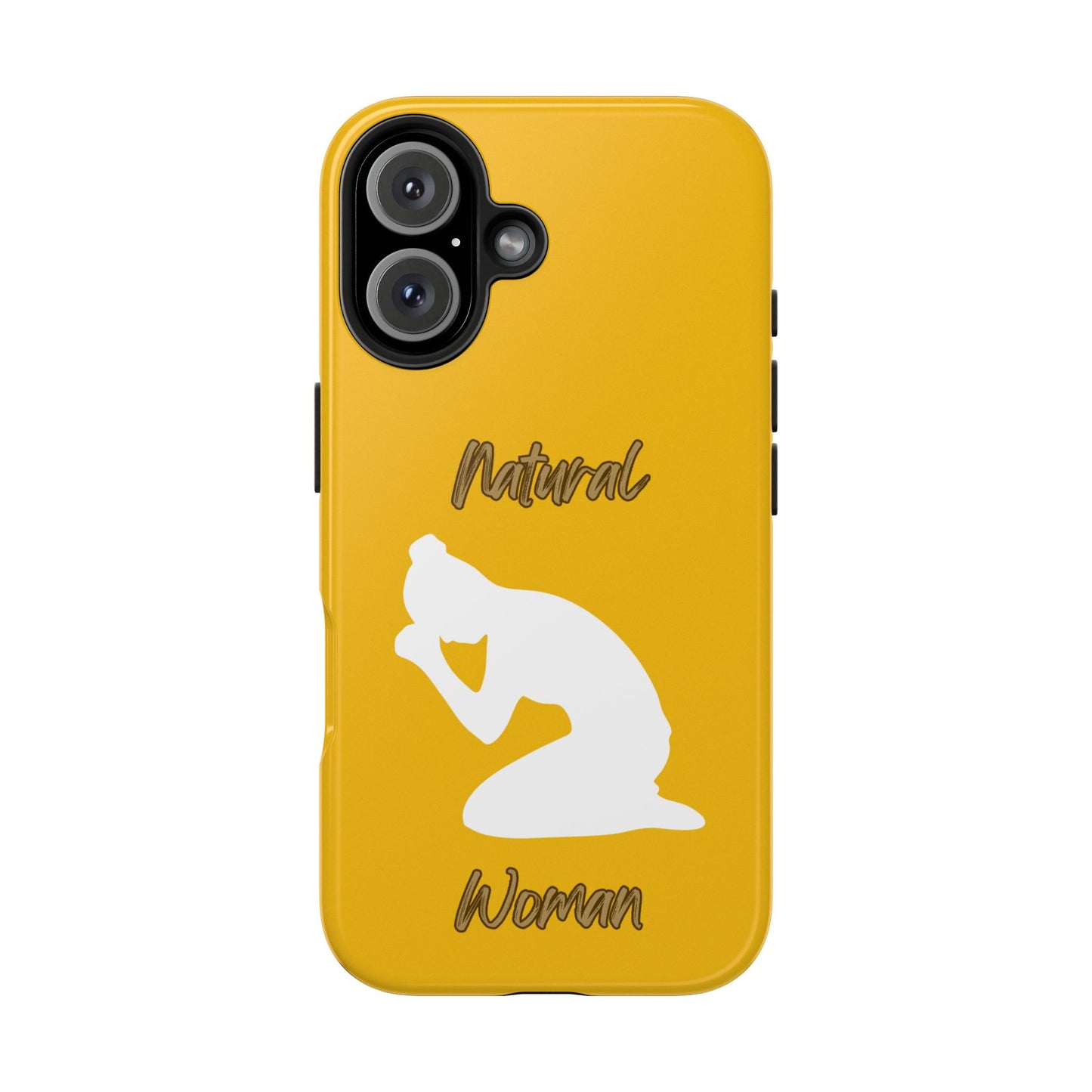 Natural Woman Pray (WL) Tough Phone Cases YELLOW