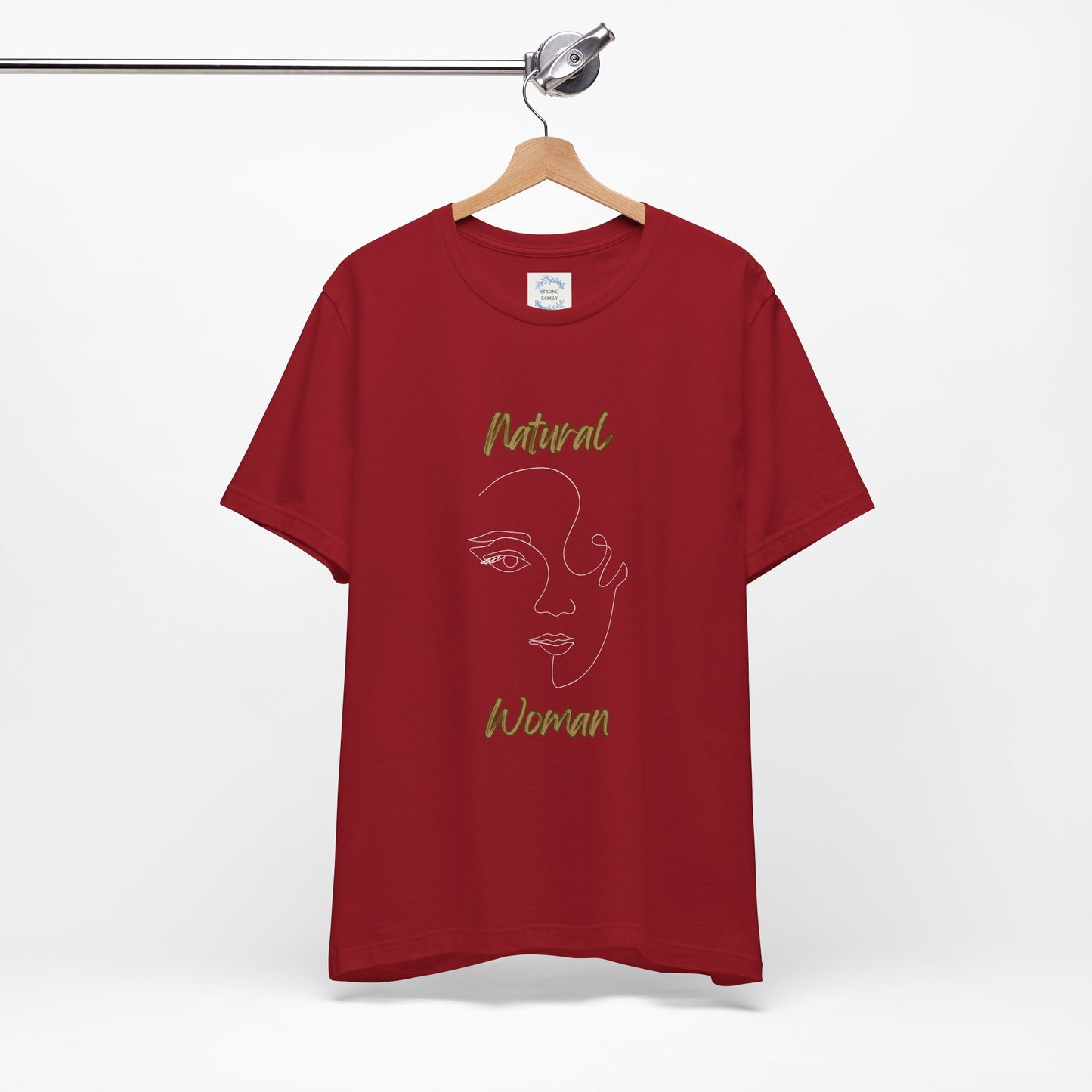 Natural Woman Looking  (WL) Short Sleeve T-Shirt