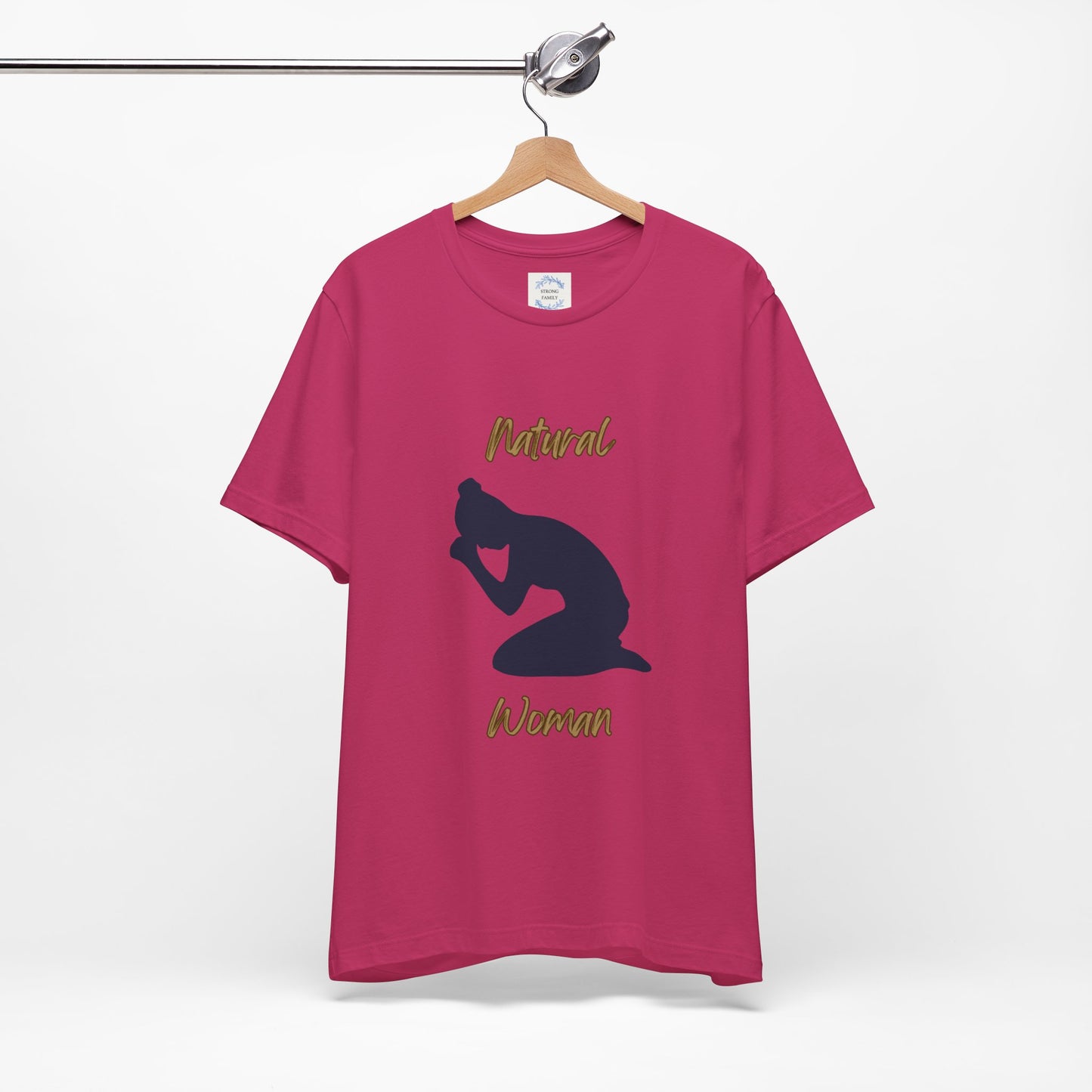 Natural Woman Pray (BL) Short Sleeve T-Shirt