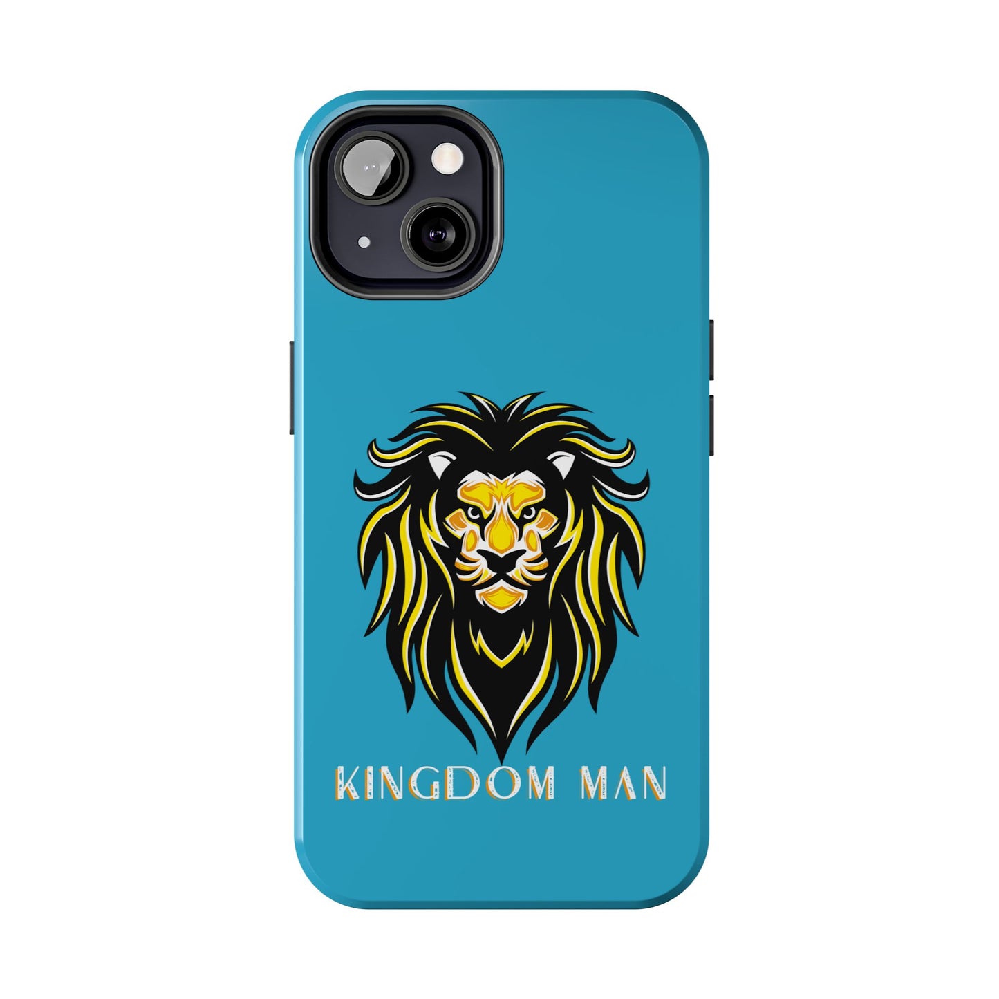 Kingdom Man (White-Gold Label) Tough Phone Case TURQUOISE