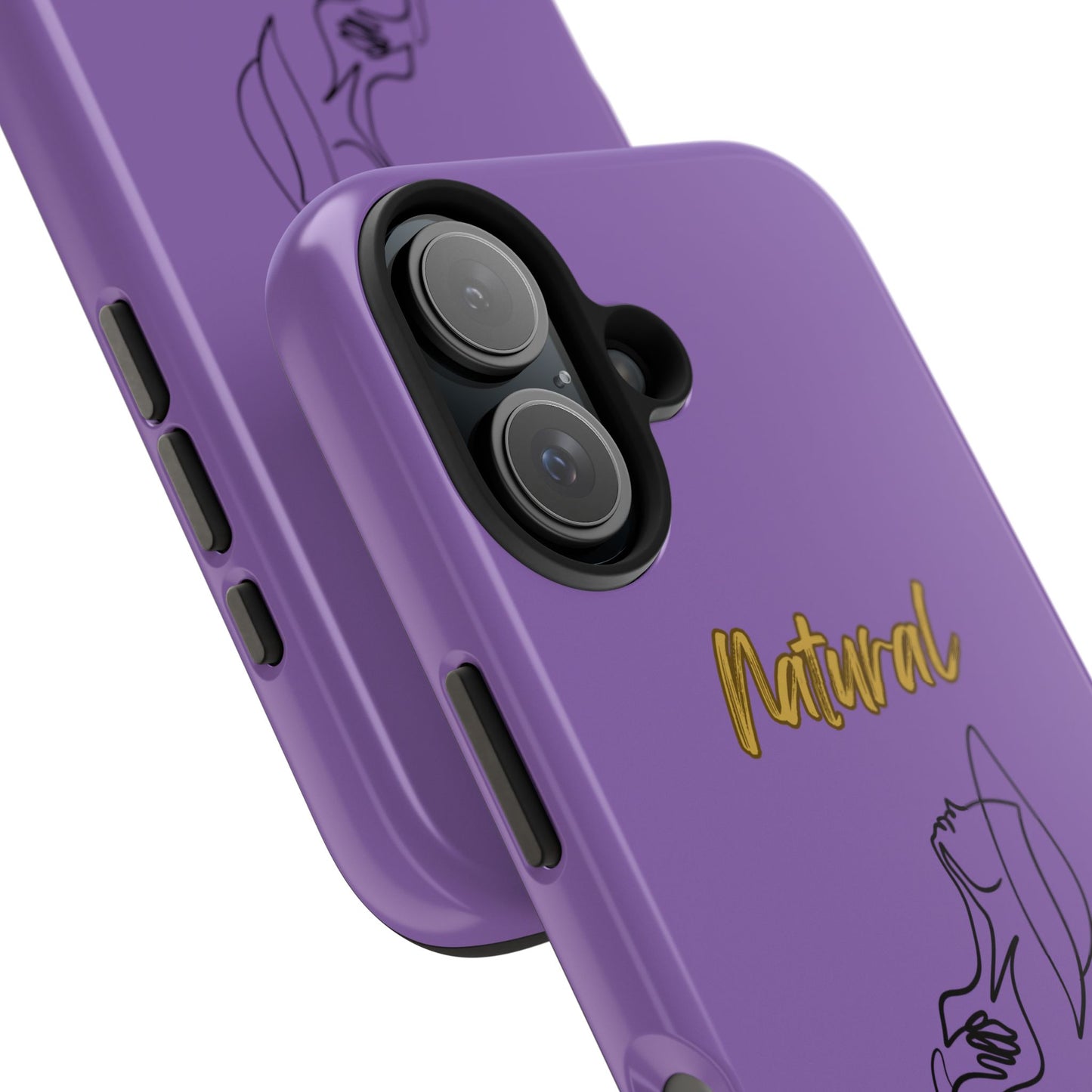 Natural Woman Free (BL)Tough Phone Cases LIGHT PURPLE