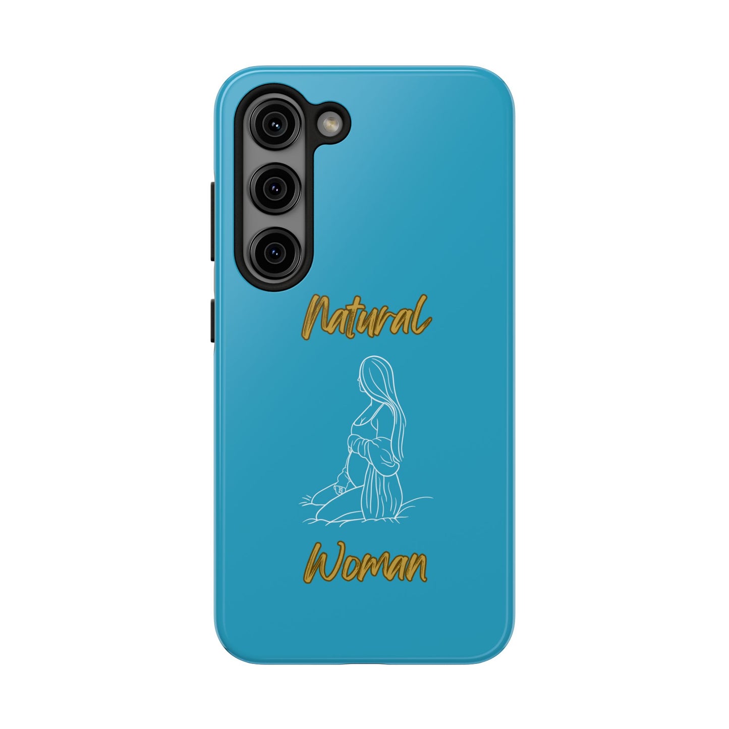 Natural Woman Expecting (WL)Tough Phone Cases TURQUOISE
