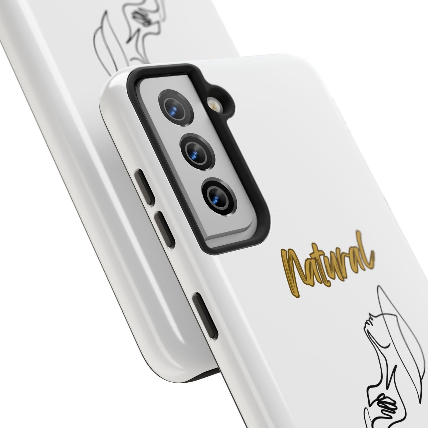Natural Woman Free (BL)Tough Phone Cases WHITE