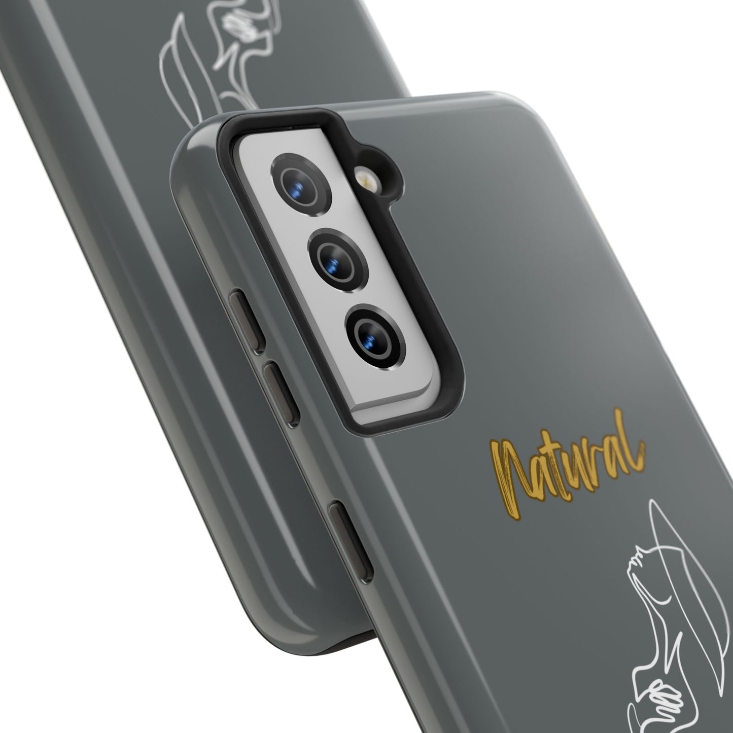 Natural Woman Free (WL)Tough Phone Cases DARK GREY