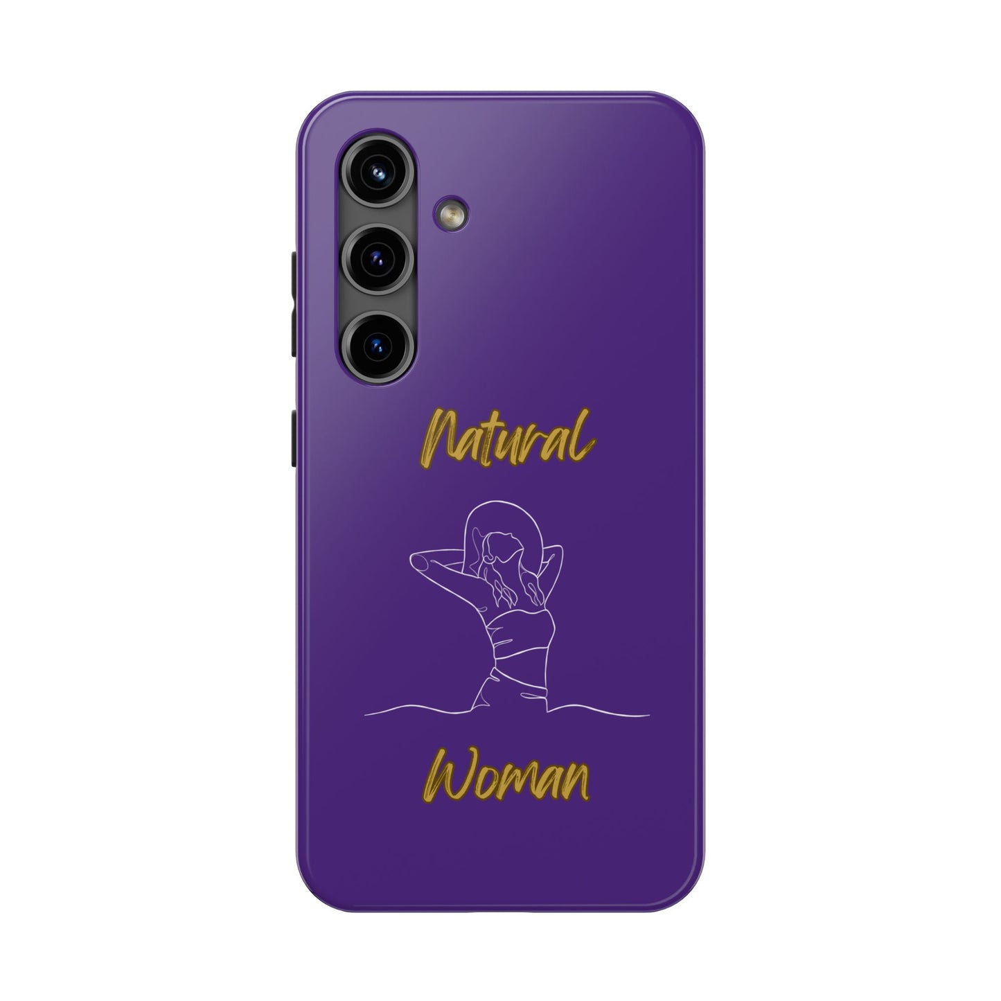 Natural Woman Sun Fun (WL)Tough Phone Cases PURPLE