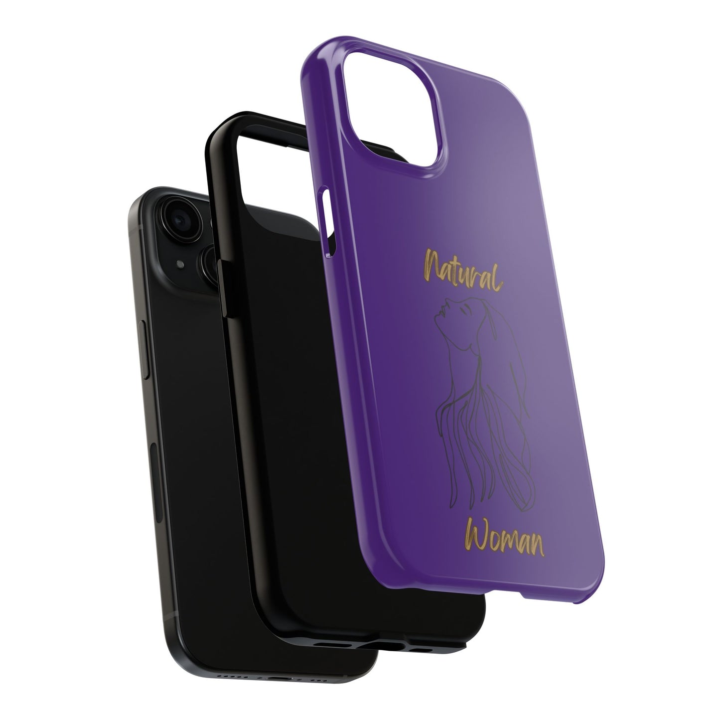 Natural Woman Appreciation (BL) Tough Phone Cases PURPLE