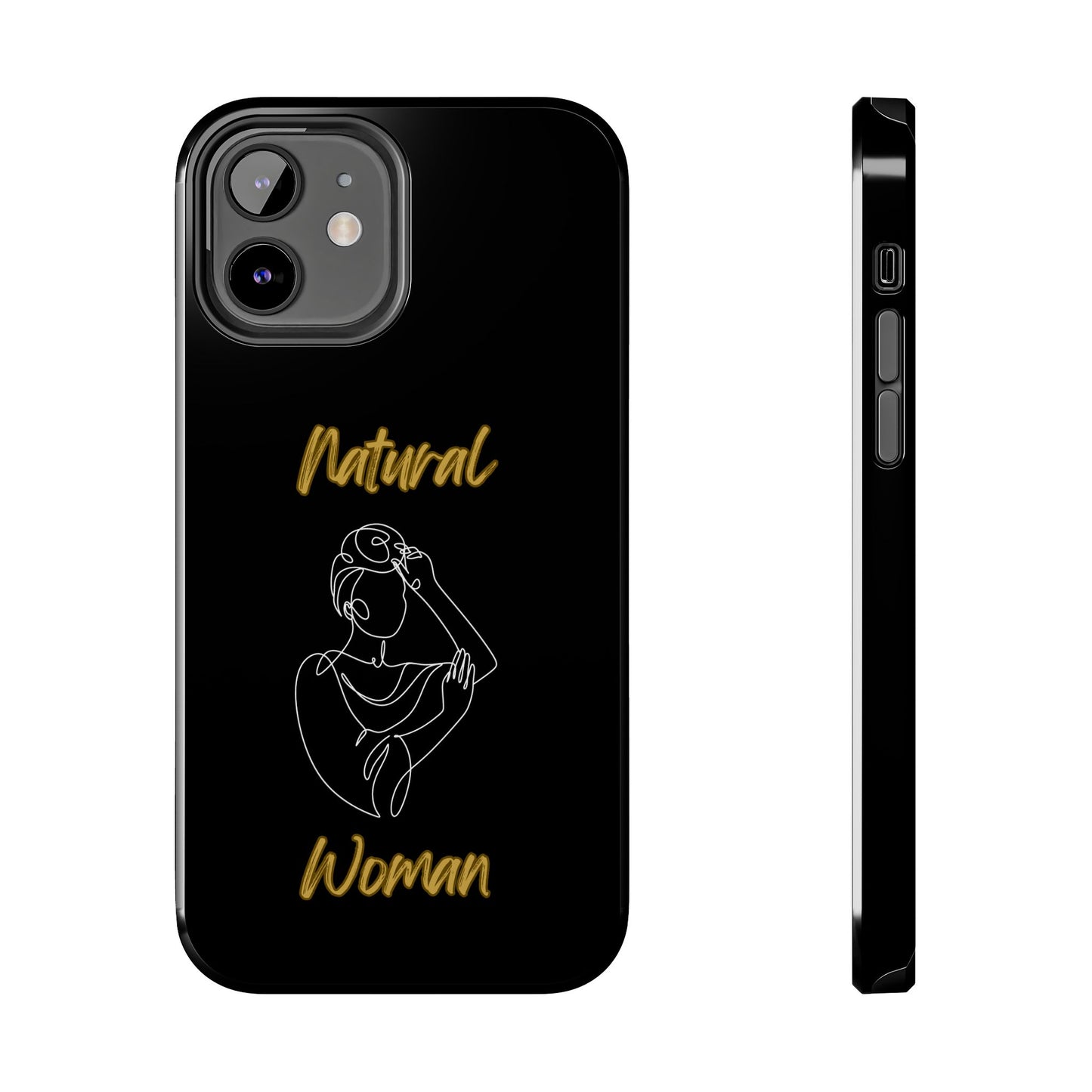 Natural Woman Style (WL)Tough Phone Cases BLACK