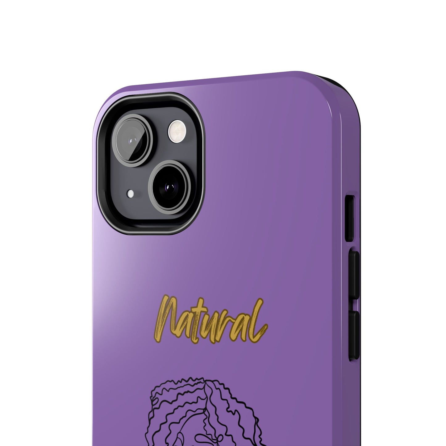 Natural Woman Naturally Me (BL)Tough Phone Cases LIGHT PURPLE