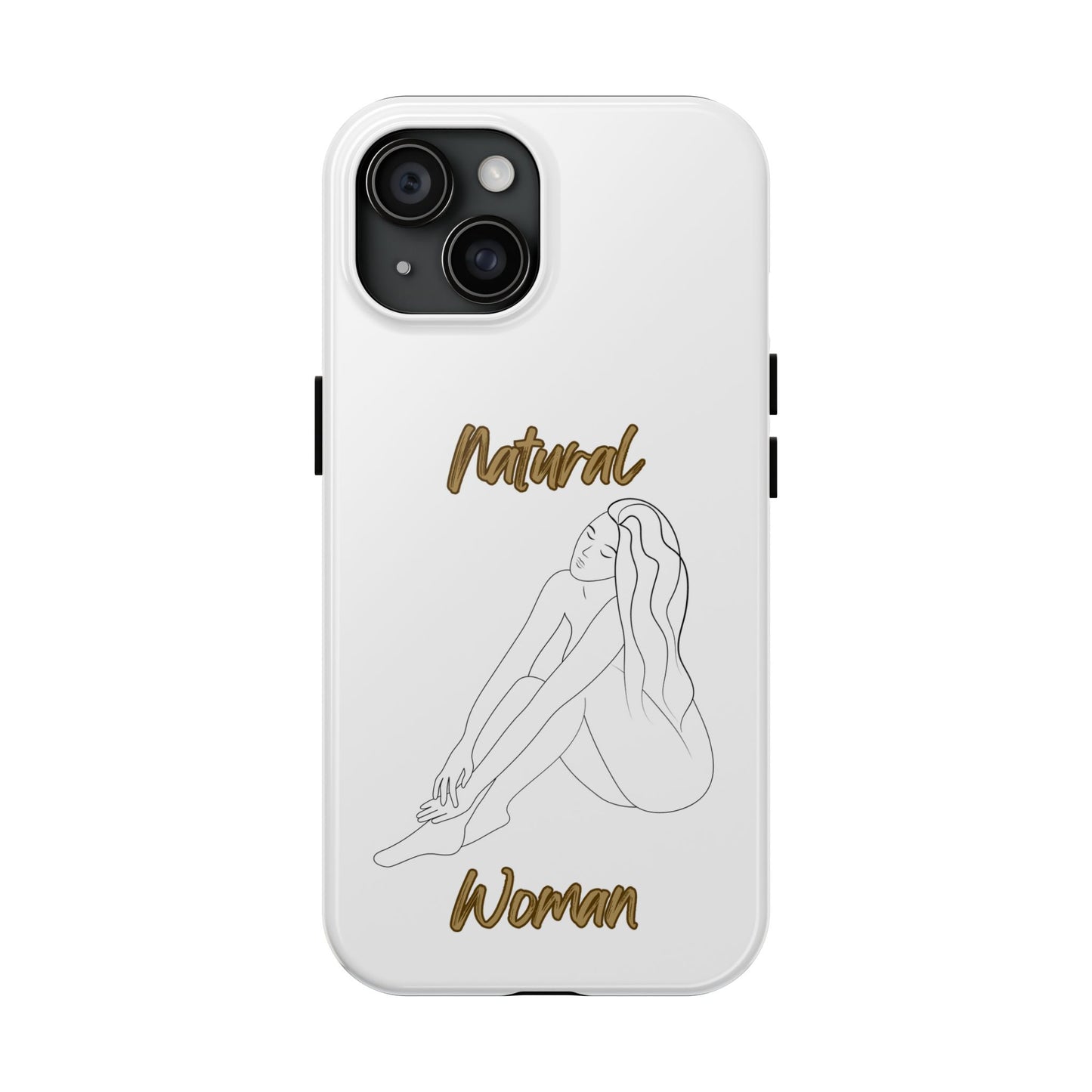 Natural Woman Beauty (BL) Tough Phone Cases WHITE