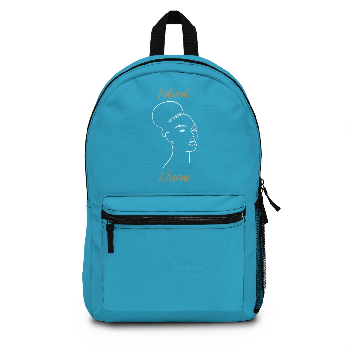 Natural Woman Hair Up (WL) Backpack TURQUOISE