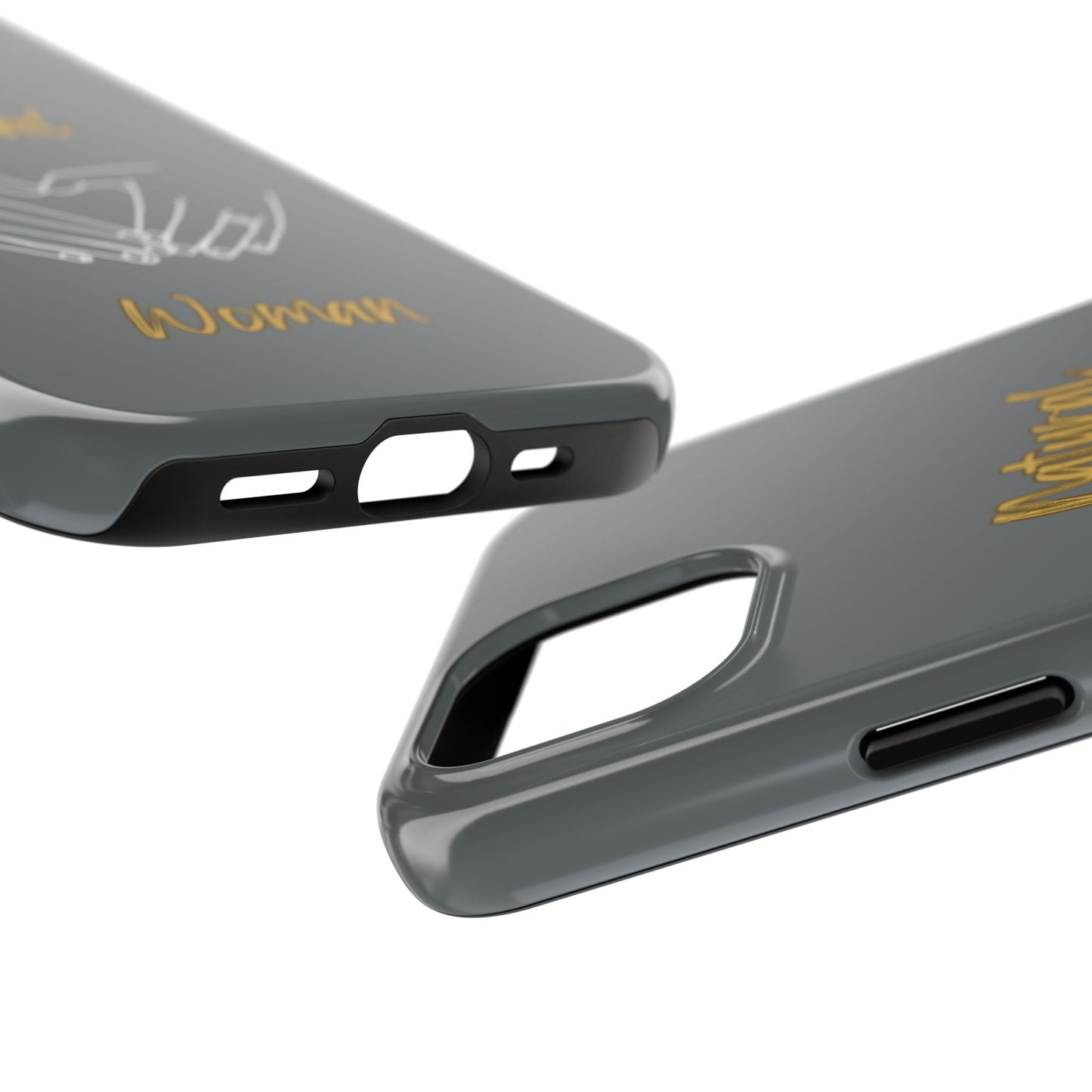 Natural Woman I Love You (WL)Tough Phone Cases DARK GREY