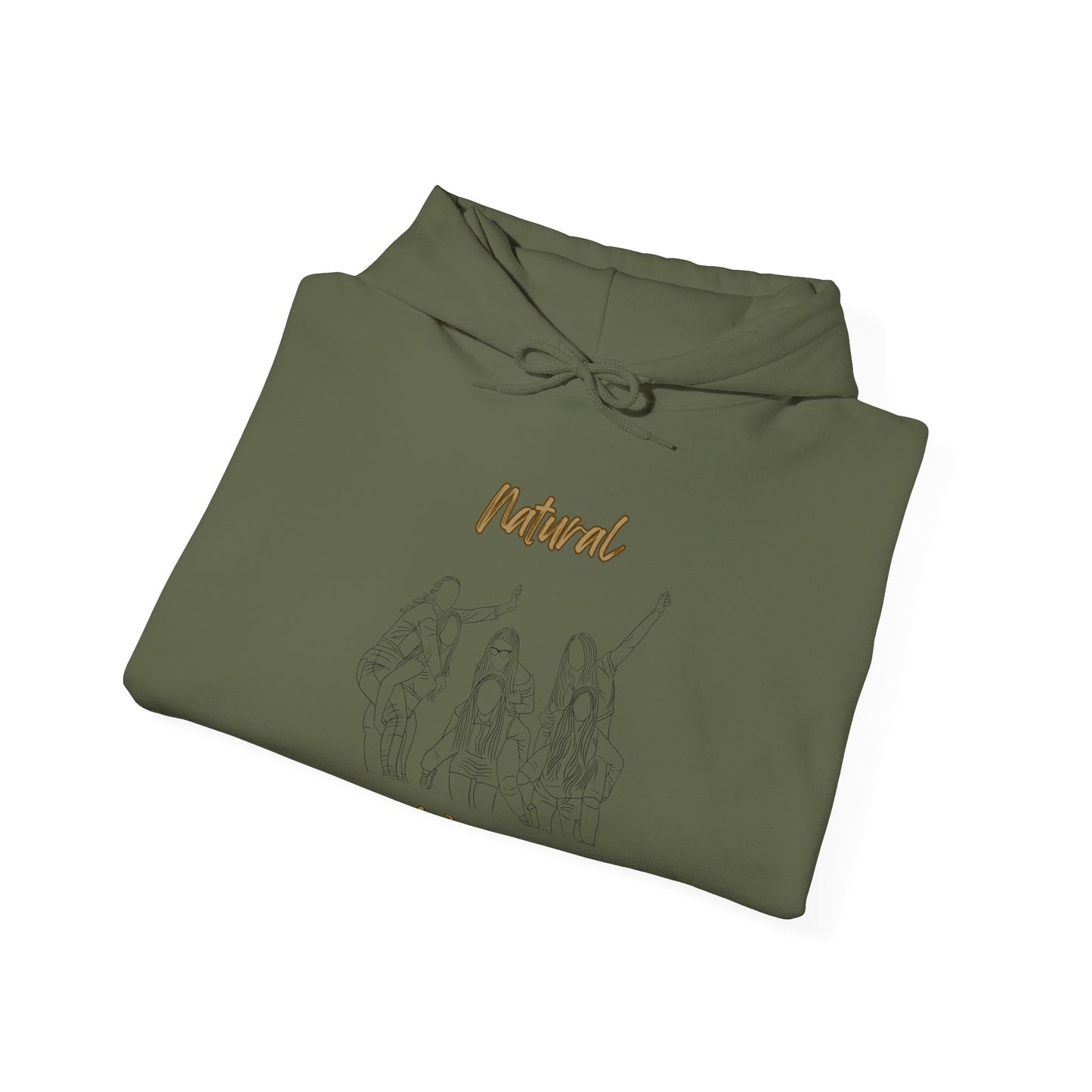 Natural Women Piggy Back (BL) Hoodie