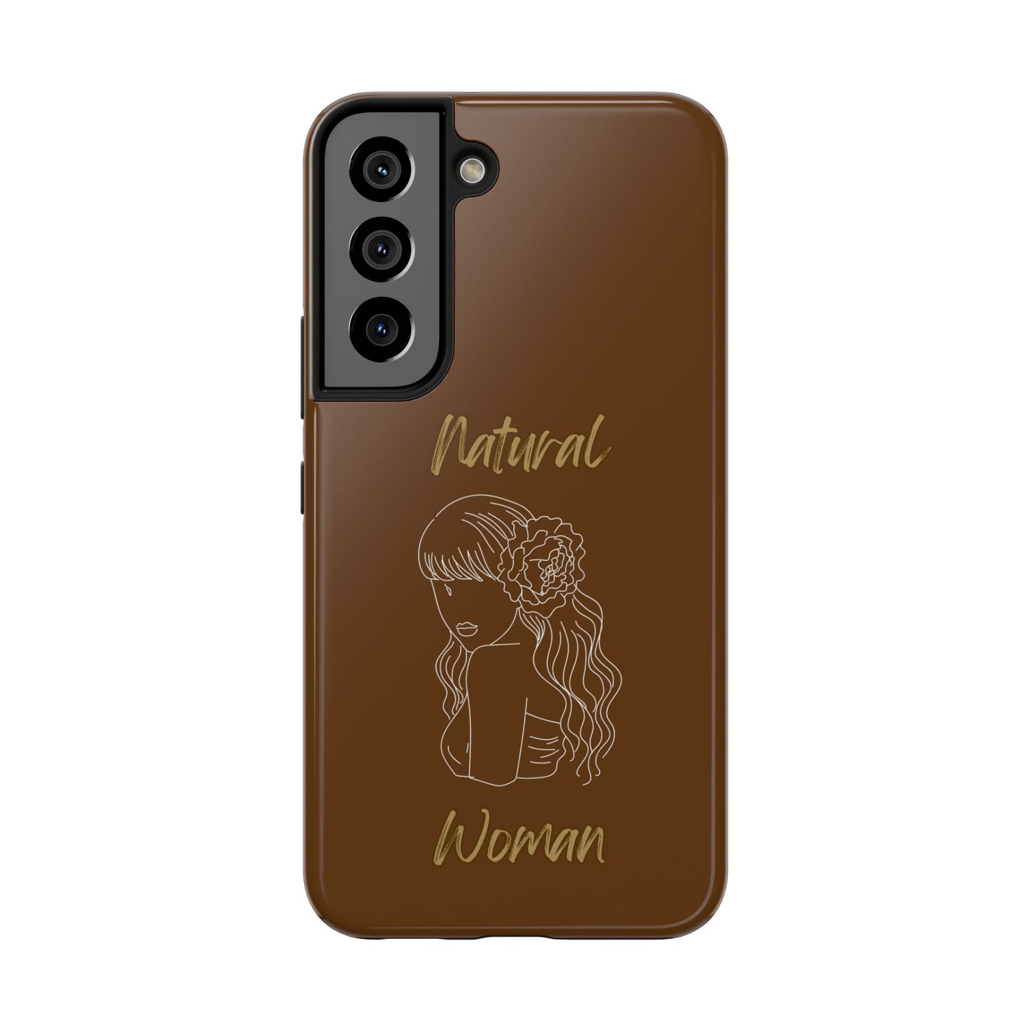 Natural Woman Newness (WL)Tough Phone Cases BROWN