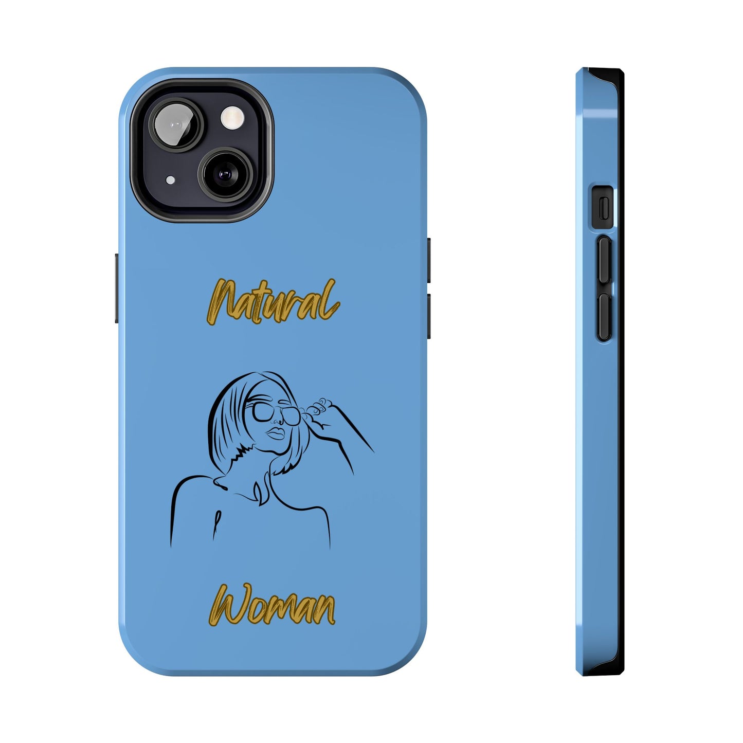 Natural Woman Bright Future (BL)Tough Phone Cases LIGHT BLUE