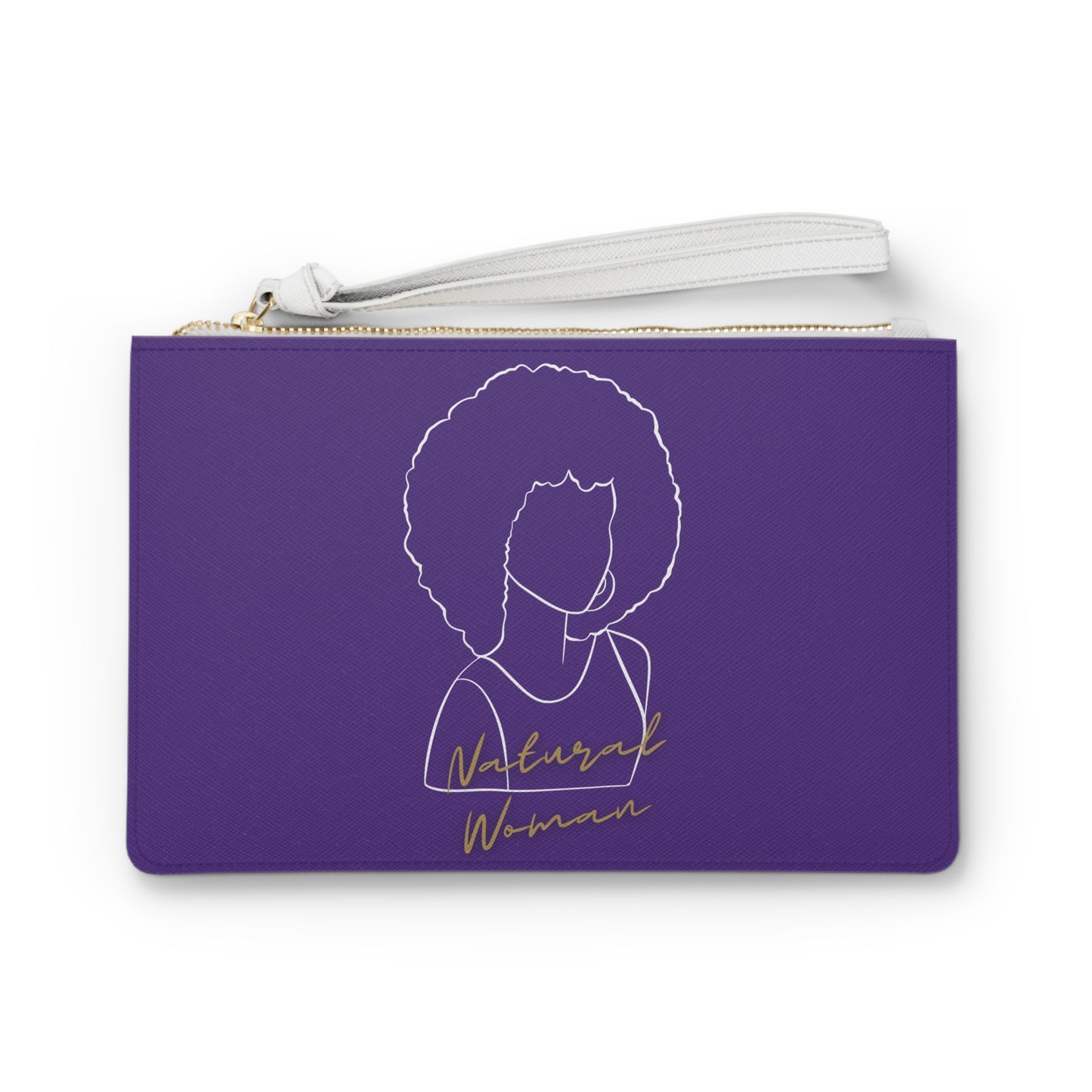 Natural Woman Afro (WL) Clutch Bag PURPLE