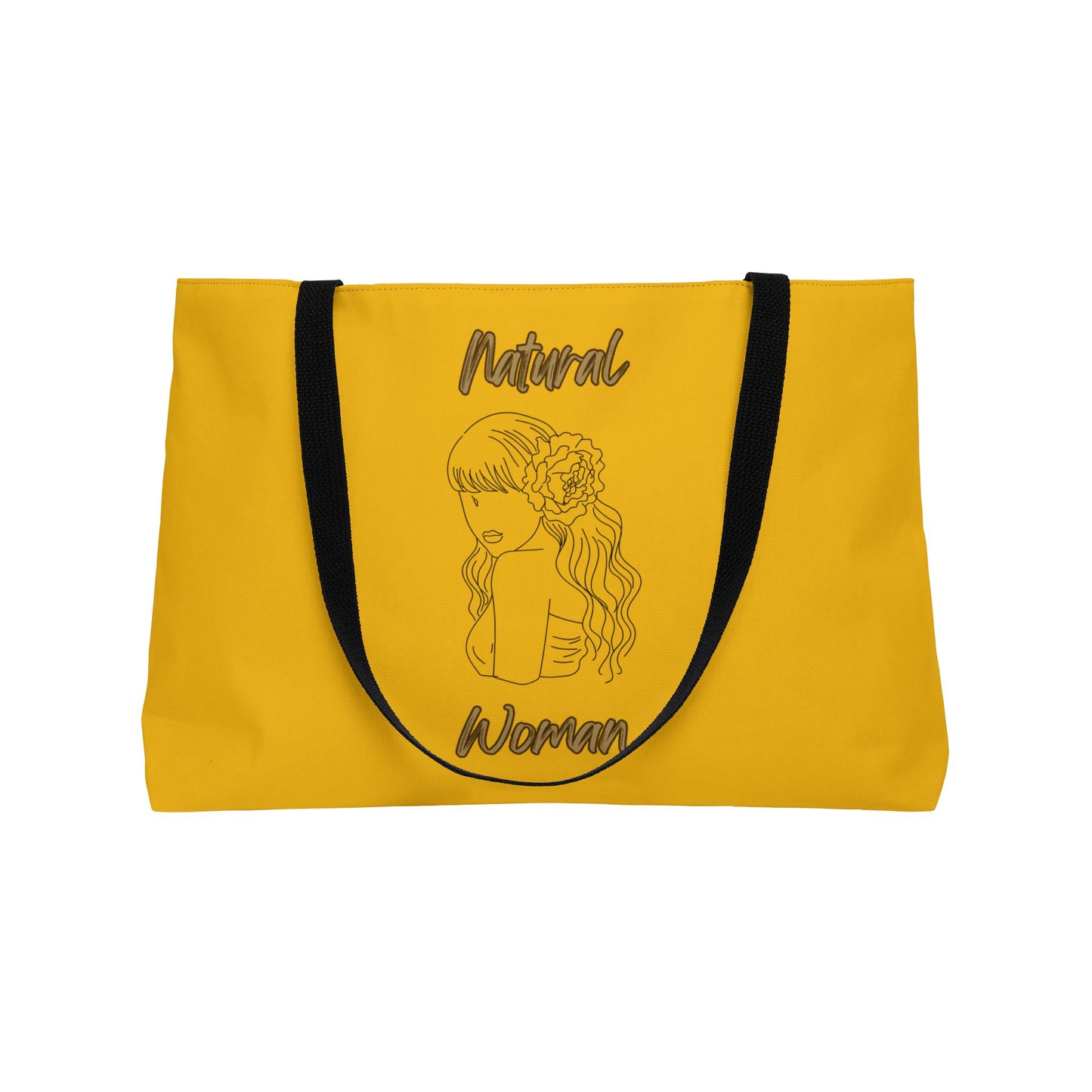 Natural Woman Newness (BL) Weekender Tote Bag YELLOW