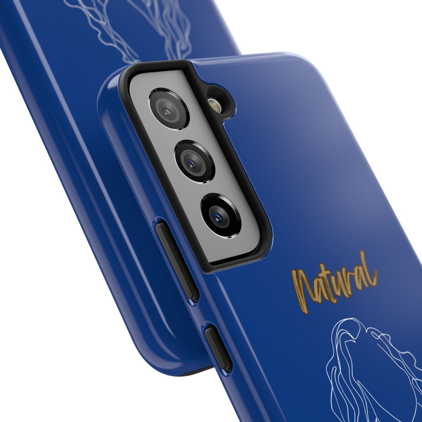 Natural Woman Relaxed (WL) Tough Phone Cases DARK BLUE