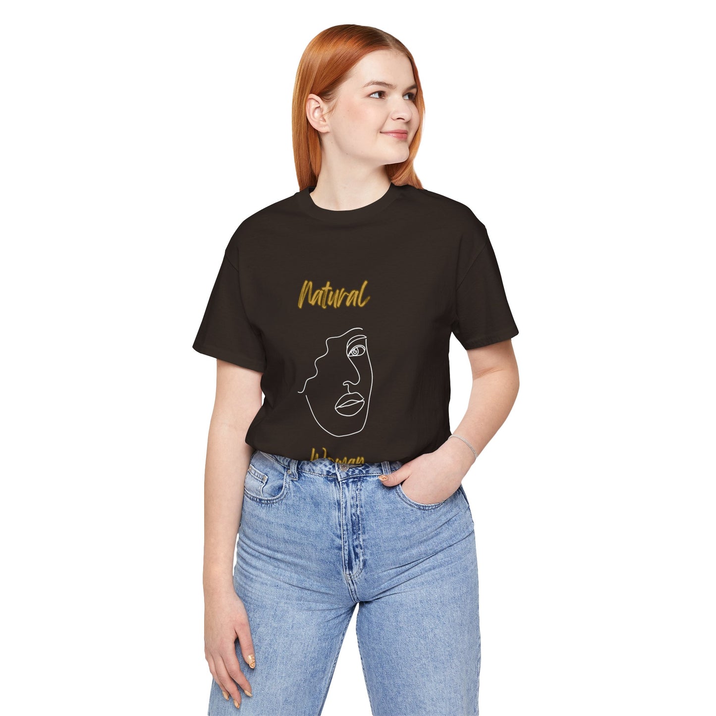 Natural Woman Peekaboo (WL) Short Sleeve T-Shirt