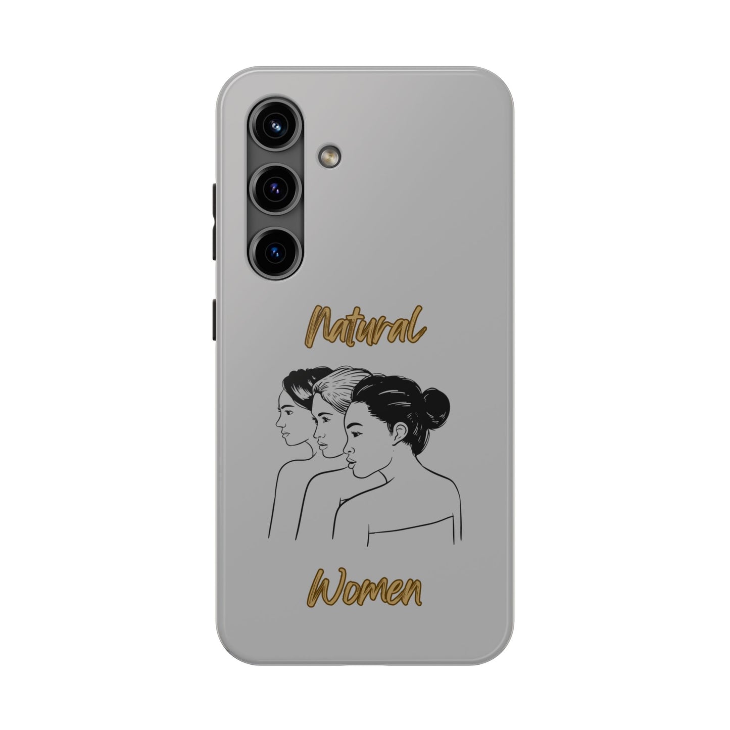 Natural Woman United Friends (BL)Tough Phone Cases LIGHT GREY