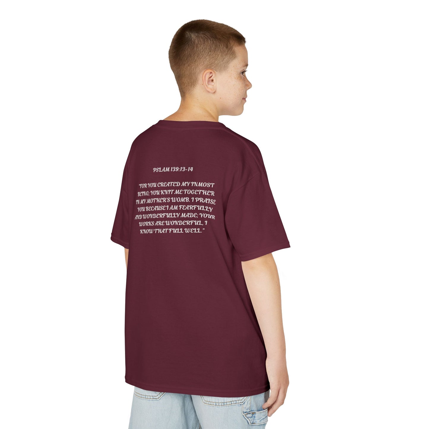 Kingdom Kids T-Shirt: Psalm 139:13-14