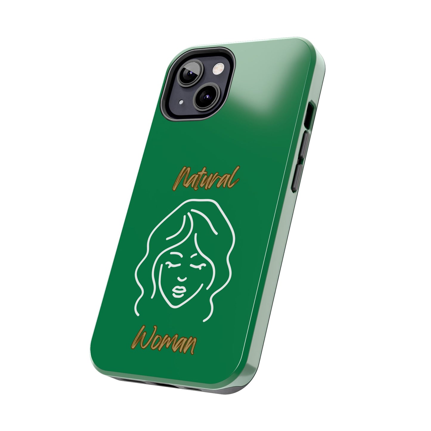Natural Woman Modest (WL)Tough Phone Cases DARK GREEN