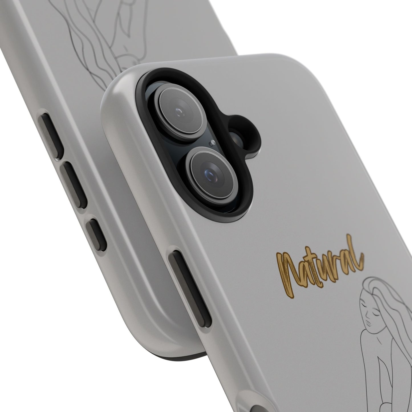 Natural Woman Beauty (BL) Tough Phone Cases LIGHT GREY