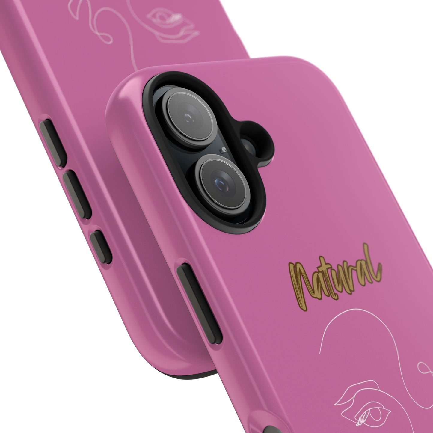 Natural Woman Looking (WL)Tough Phone Cases LIGHT PINK