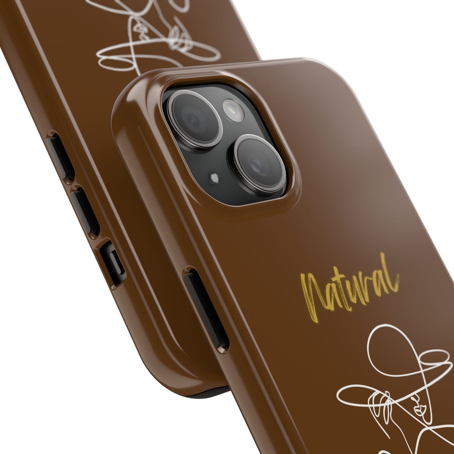 Natural Woman An Original (WL)Tough Phone Cases BROWN