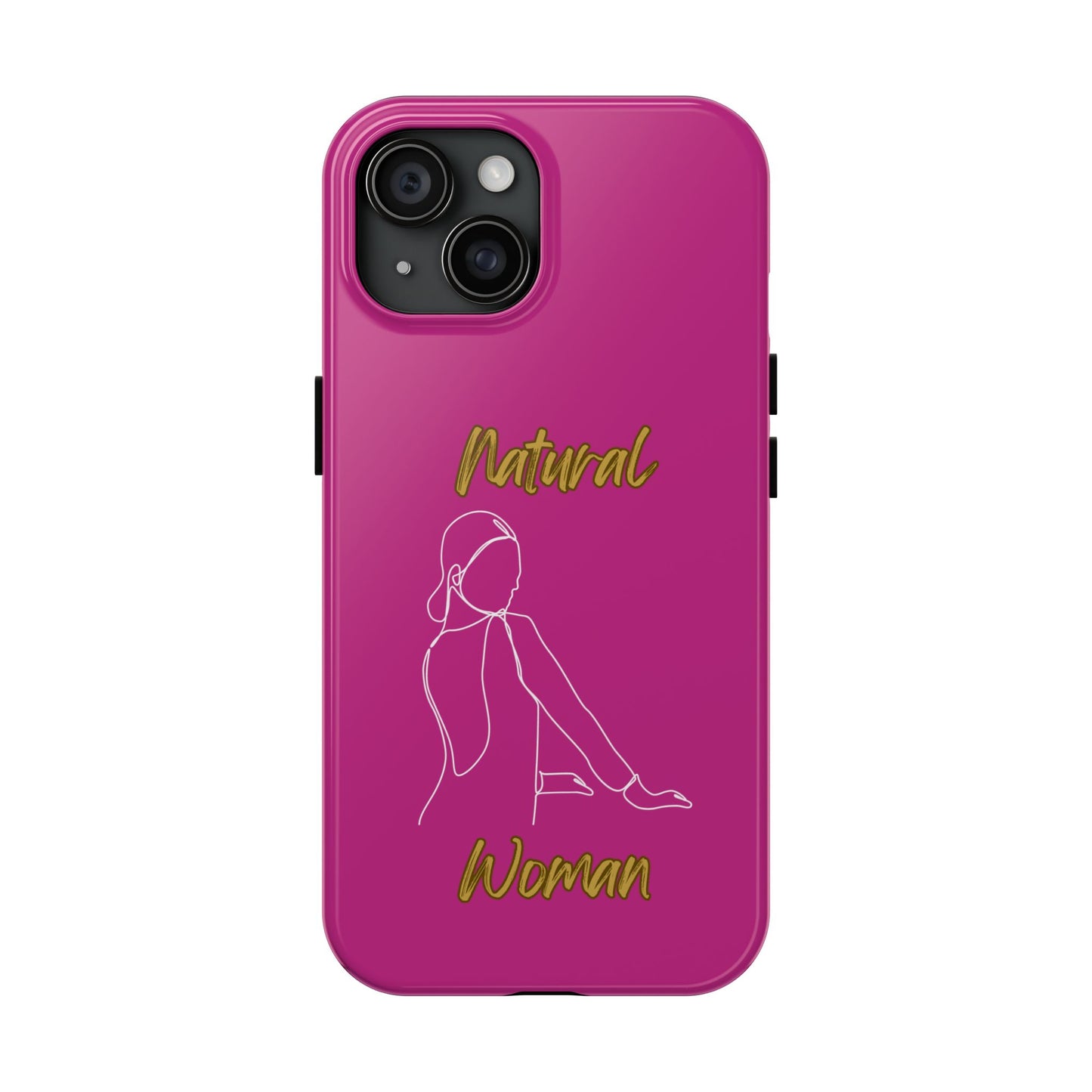 Natural Woman Hands Free (WL)Tough Phone Cases PINK