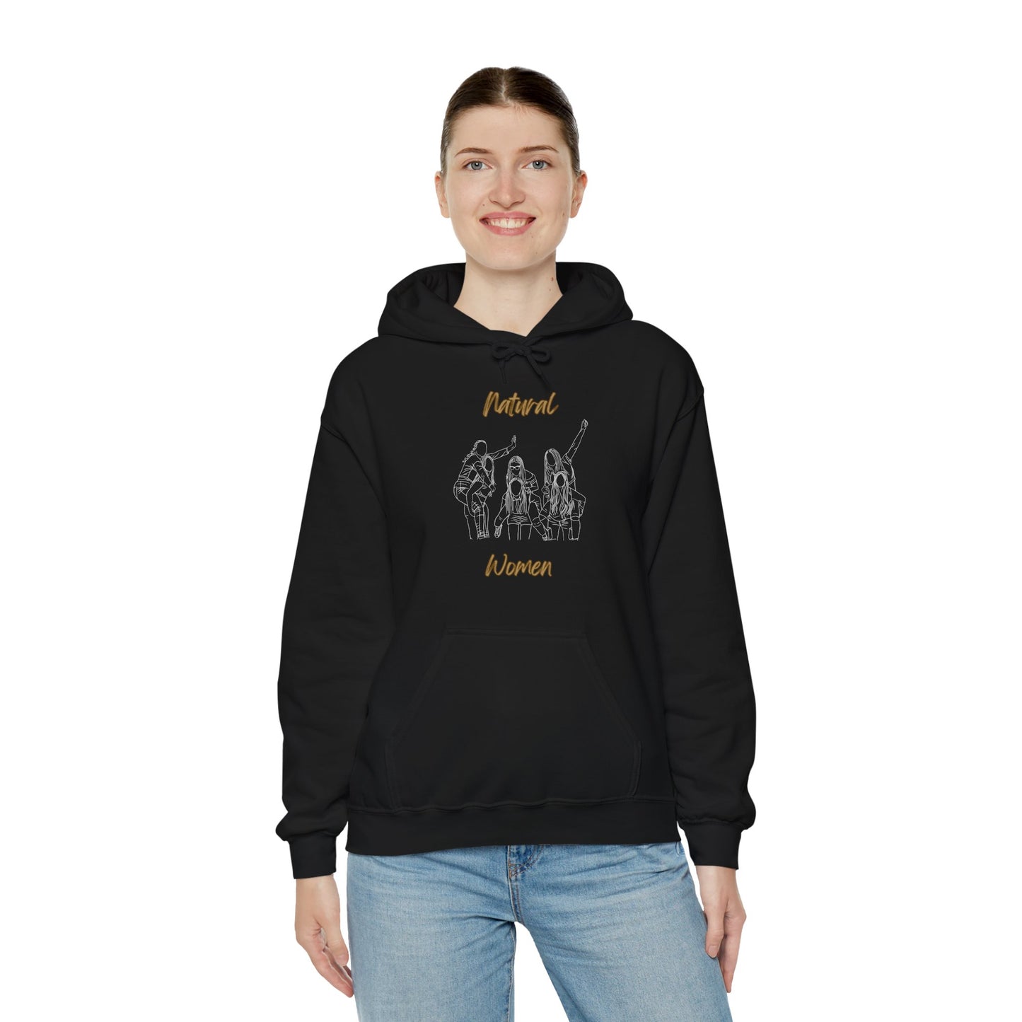 Natural Women Piggy Back (WL) Hoodie