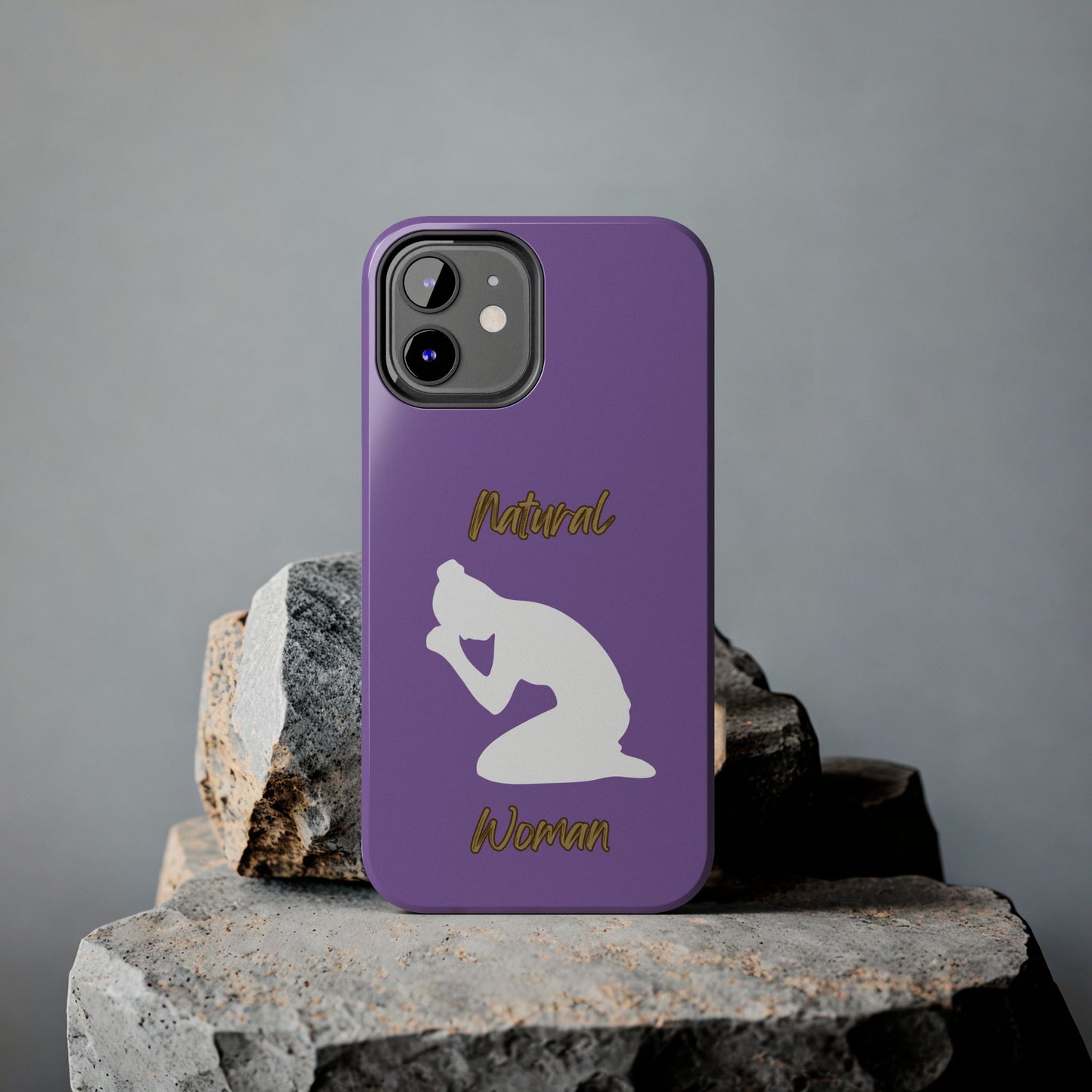 Natural Woman Pray (WL) Tough Phone Cases LIGHT PURPLE