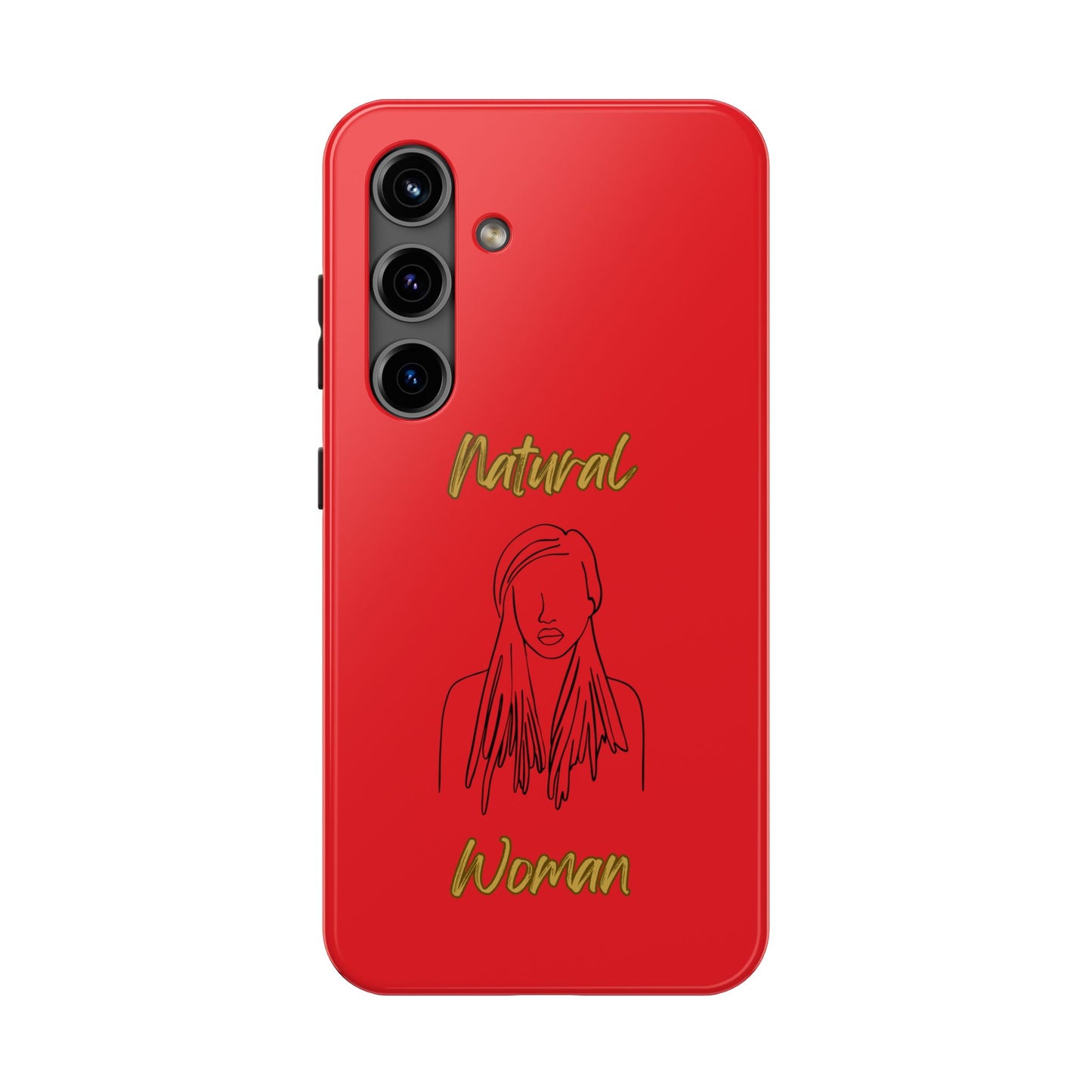 Natural Woman Content (BL)Tough Phone Cases RED