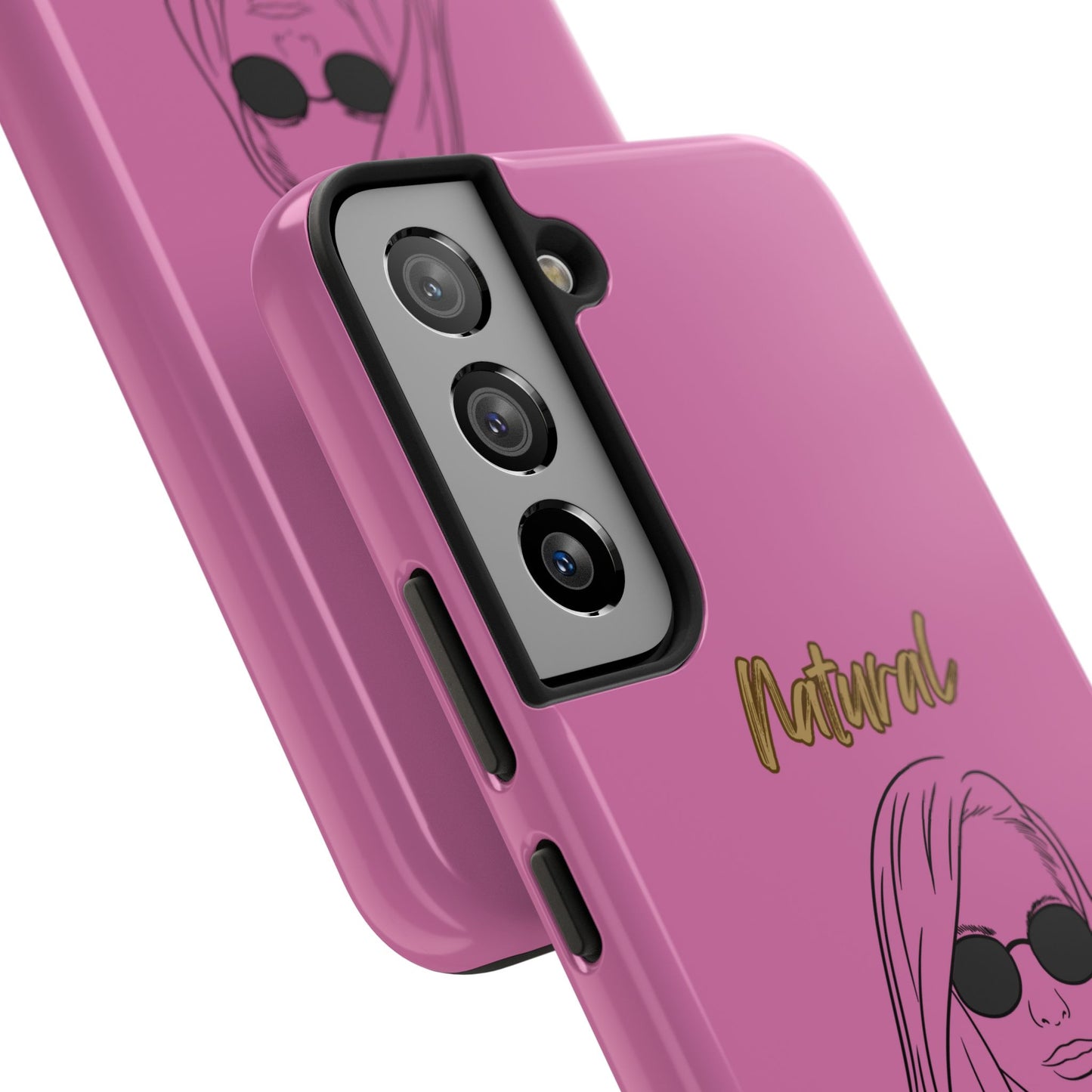Natural Woman Shades (BL)Tough Phone Cases LIGHT PINK