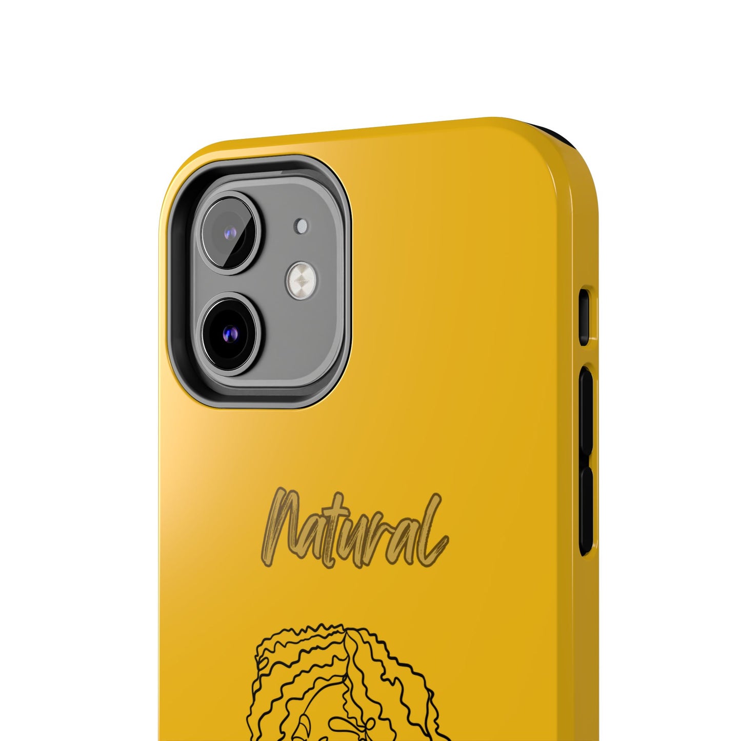 Natural Woman Naturally Me (BL)Tough Phone Cases YELLOW