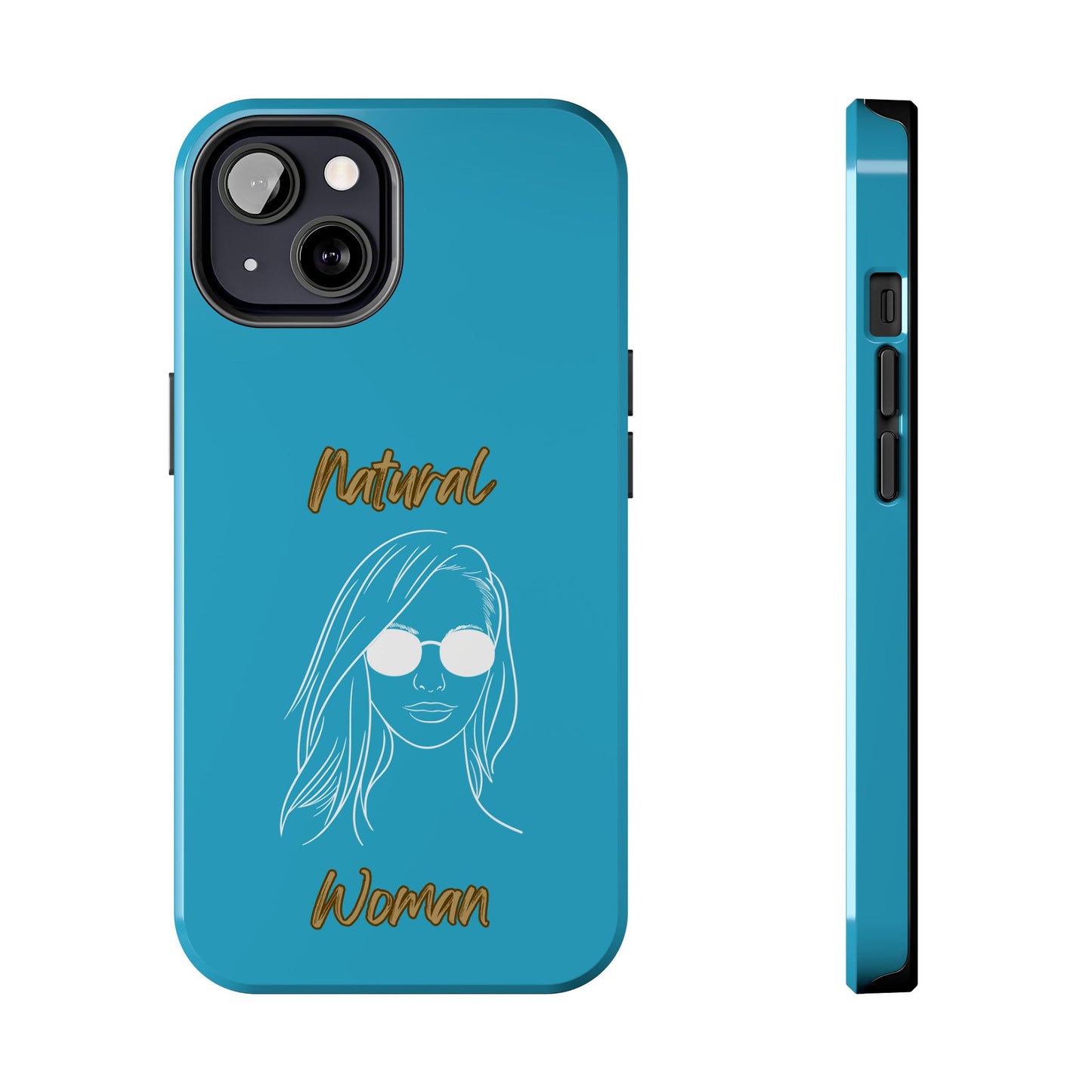 Natural Woman Shades (WL)Tough Phone Cases TURQUOISE