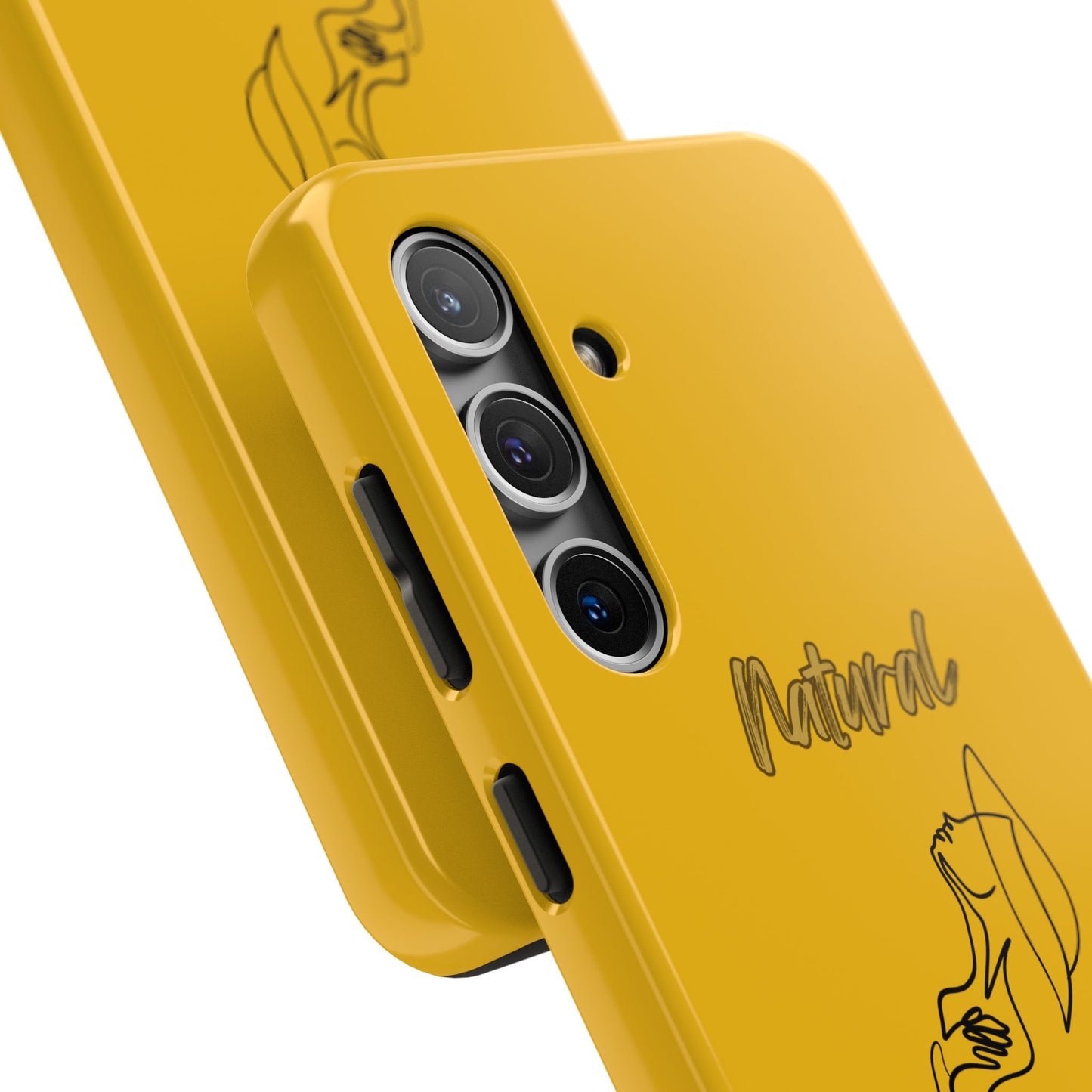 Natural Woman Free (BL)Tough Phone Cases YELLOW