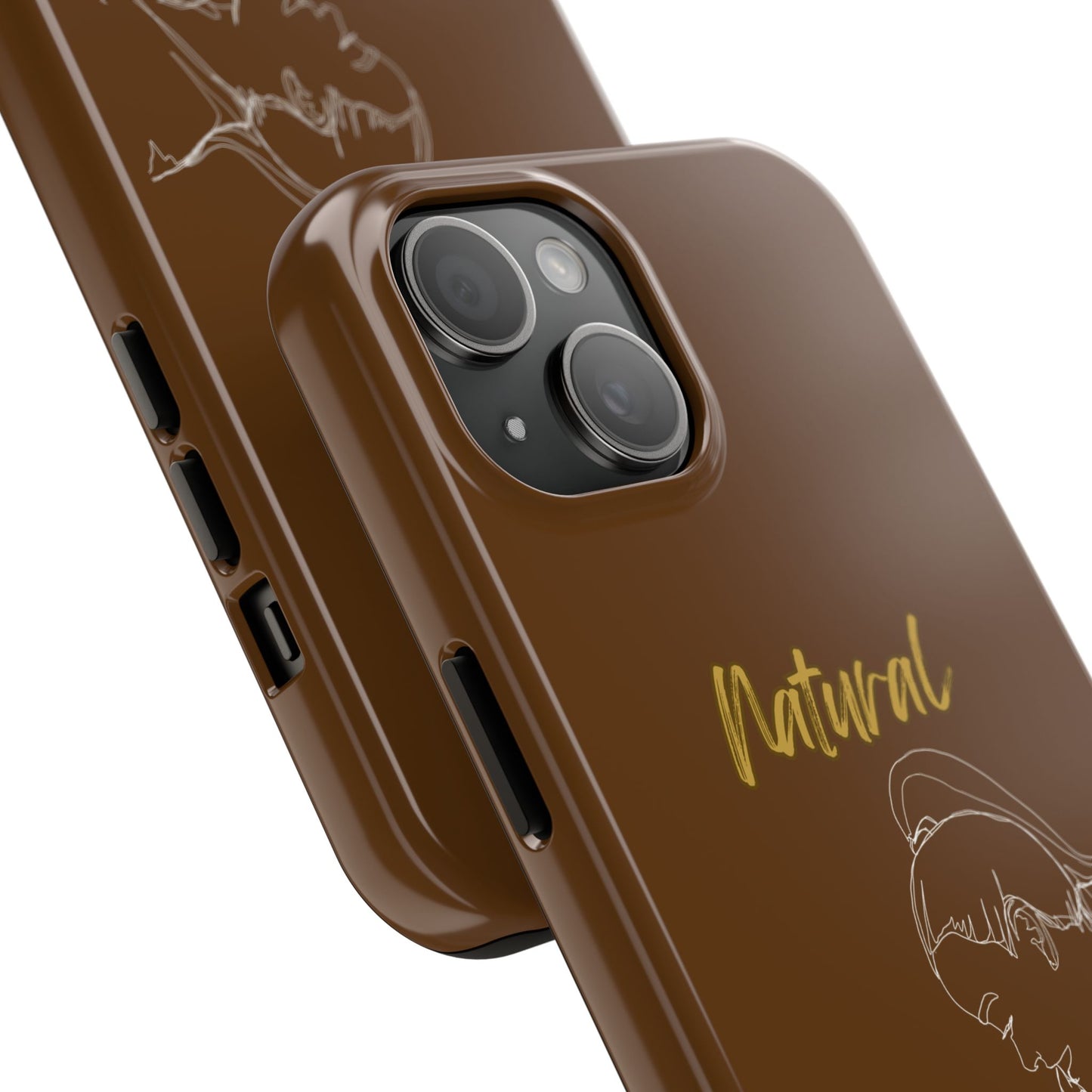 Natural Woman New Life (WL)Tough Phone Cases BROWN