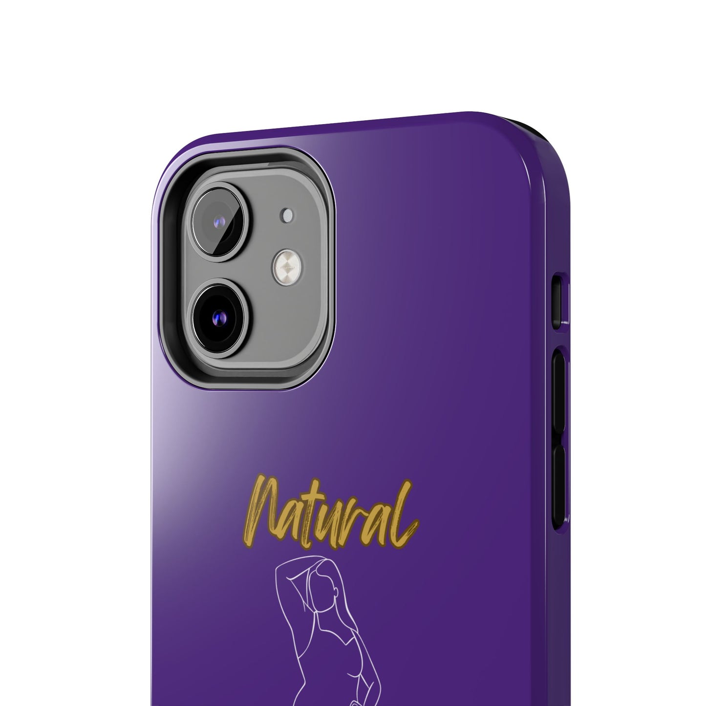 Natural Woman Looking Good (WL)Tough Phone Cases PURPLE