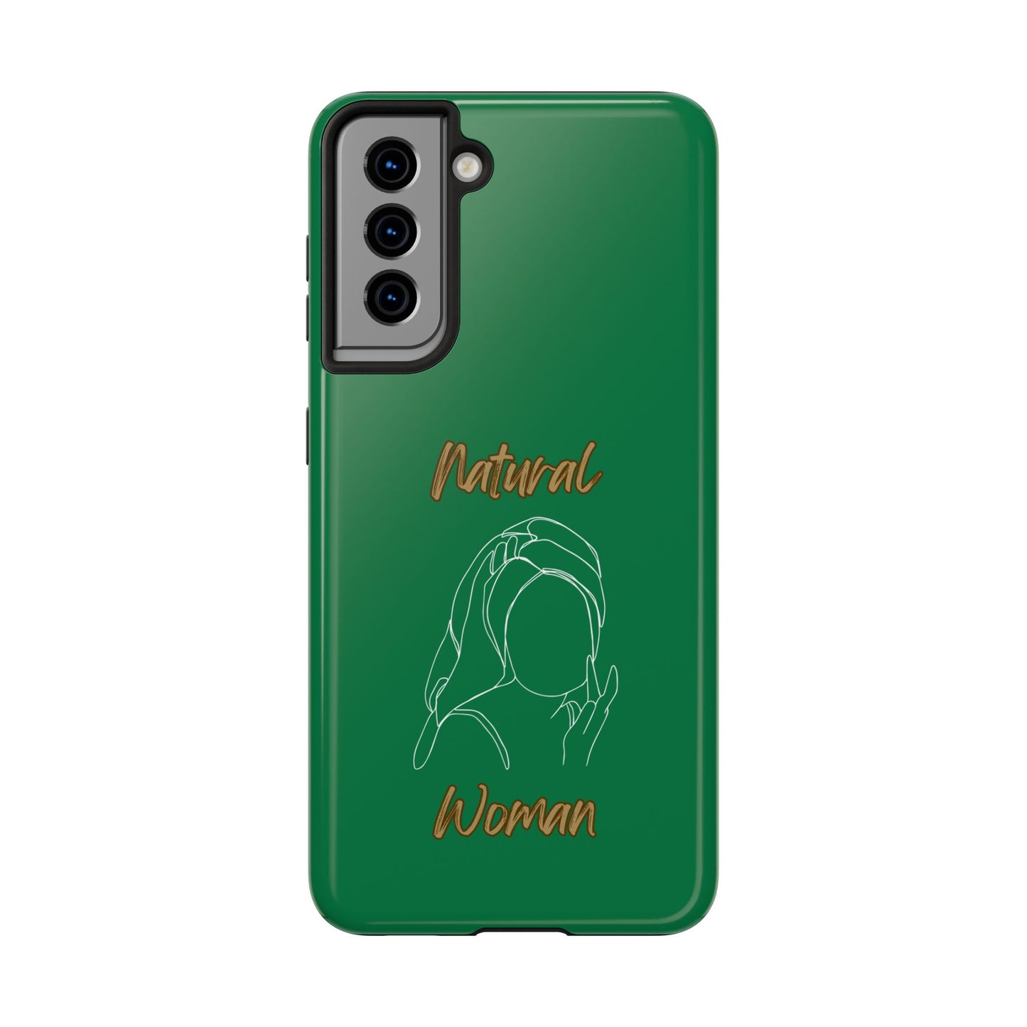Natural Woman Towel Wrapped (WL)Tough Phone Cases DARK GREEN
