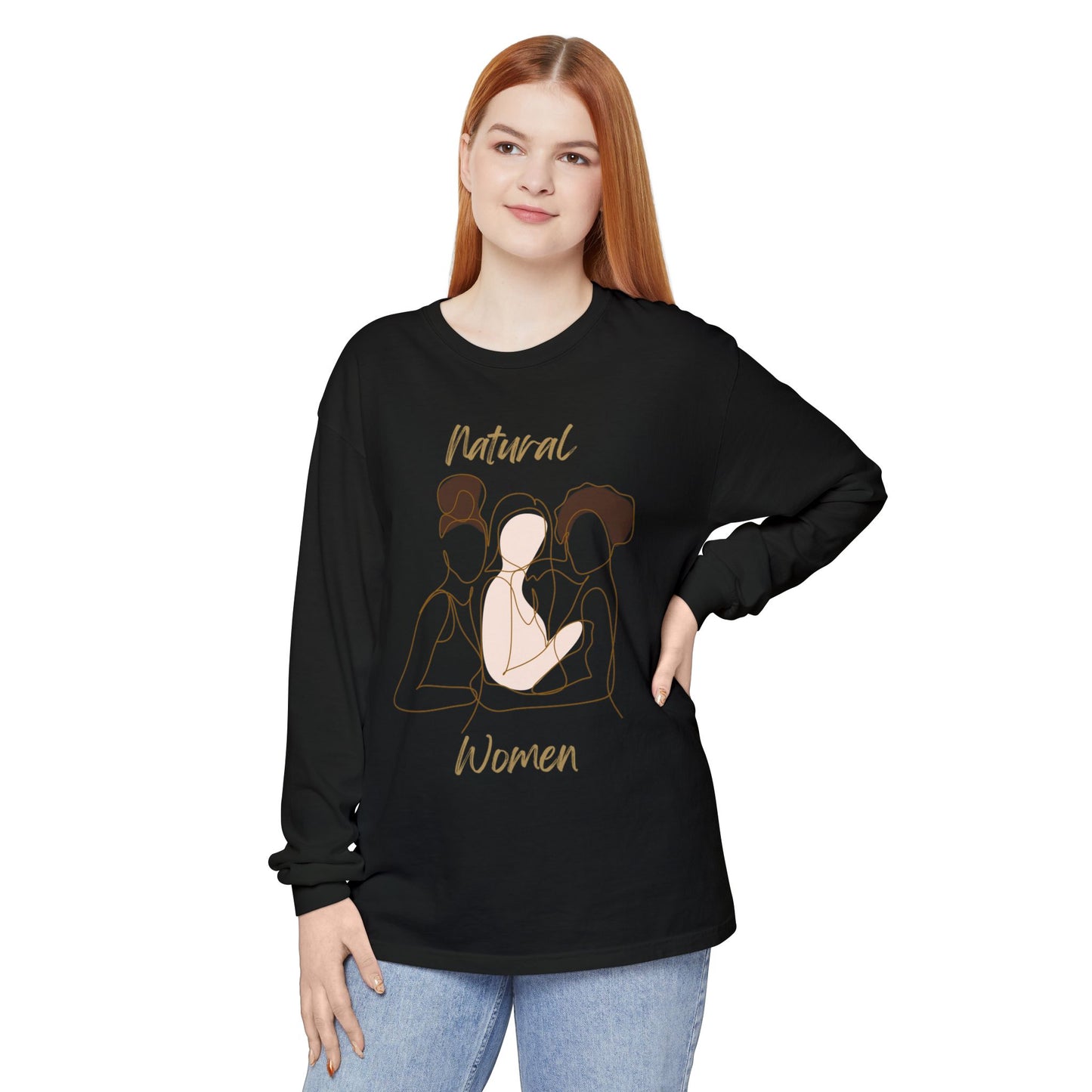 Natural Women Friends (WL) Long Sleeve T-Shirt